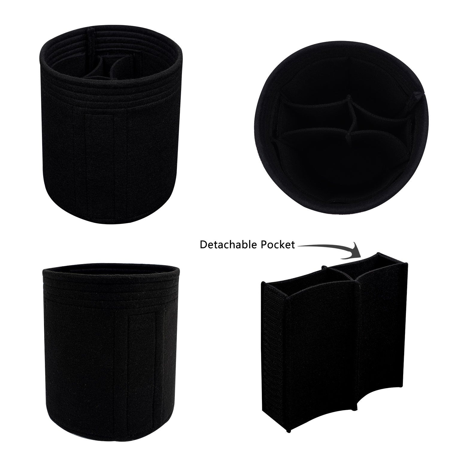 Premium Geldbörsen-Organizer für LV Duffle Bag – Weicher Filzeinsatz product image 2