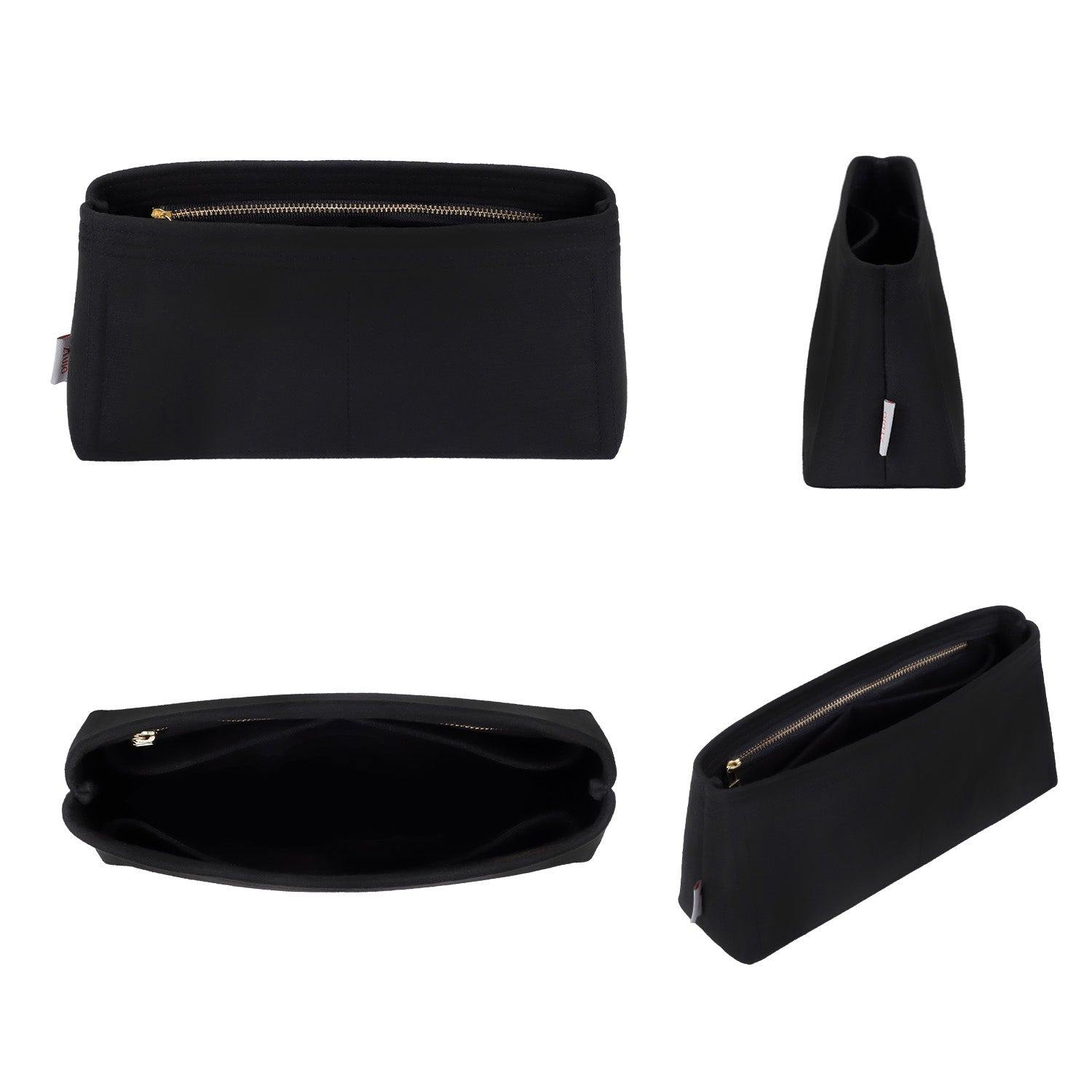 Premium Geldbörsen-Organizer für YSL Puffer Toy / Small / Medium – 5-Fächer Filzeinlage product image 2