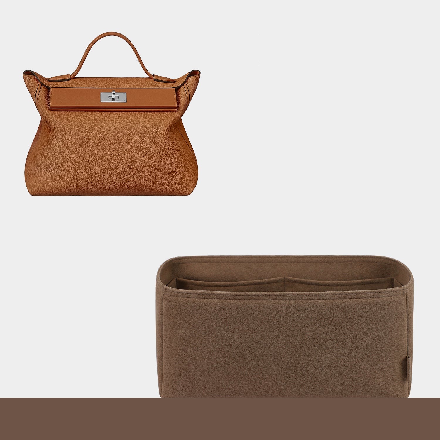 Taschenorganizer für Hermes 2424 Mini / Small / Large – Premiummaterial für Luxusfahrzeug-Innenräume product image 9