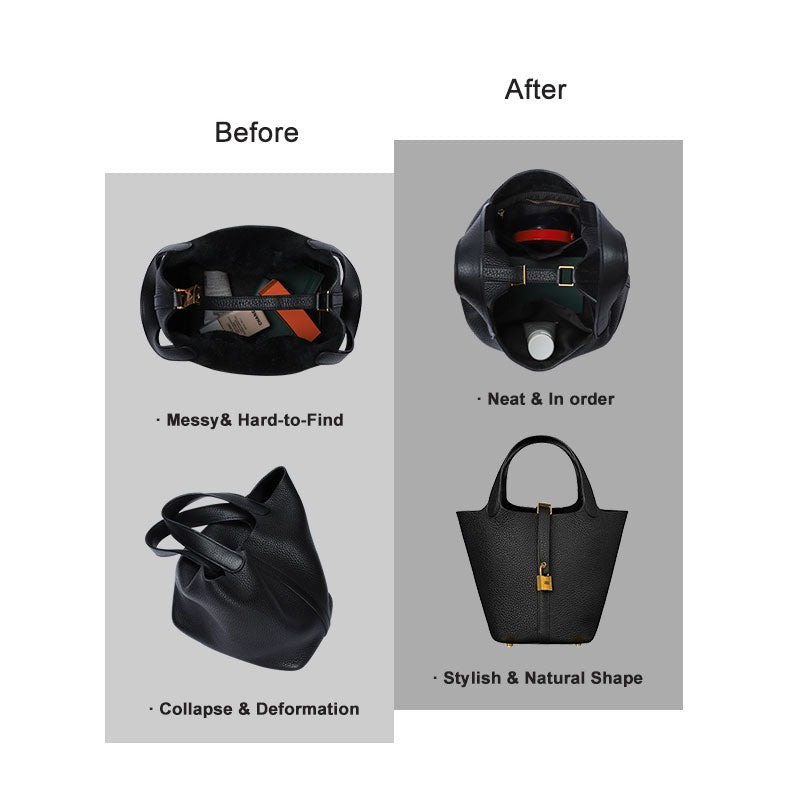 Seidiger Taschenorganizer für Hermes Picotin, Tascheneinsatz für Luxus-Tote, passend für Picotin 18 / 22 product image 12