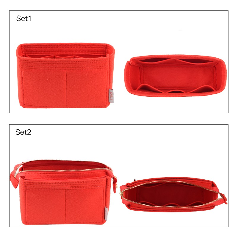 Premium Geldbörsen-Organizer 2er-Set für LV NeoNoe Noé – 12 Fächer, YKK-Reißverschlüsse product image 5