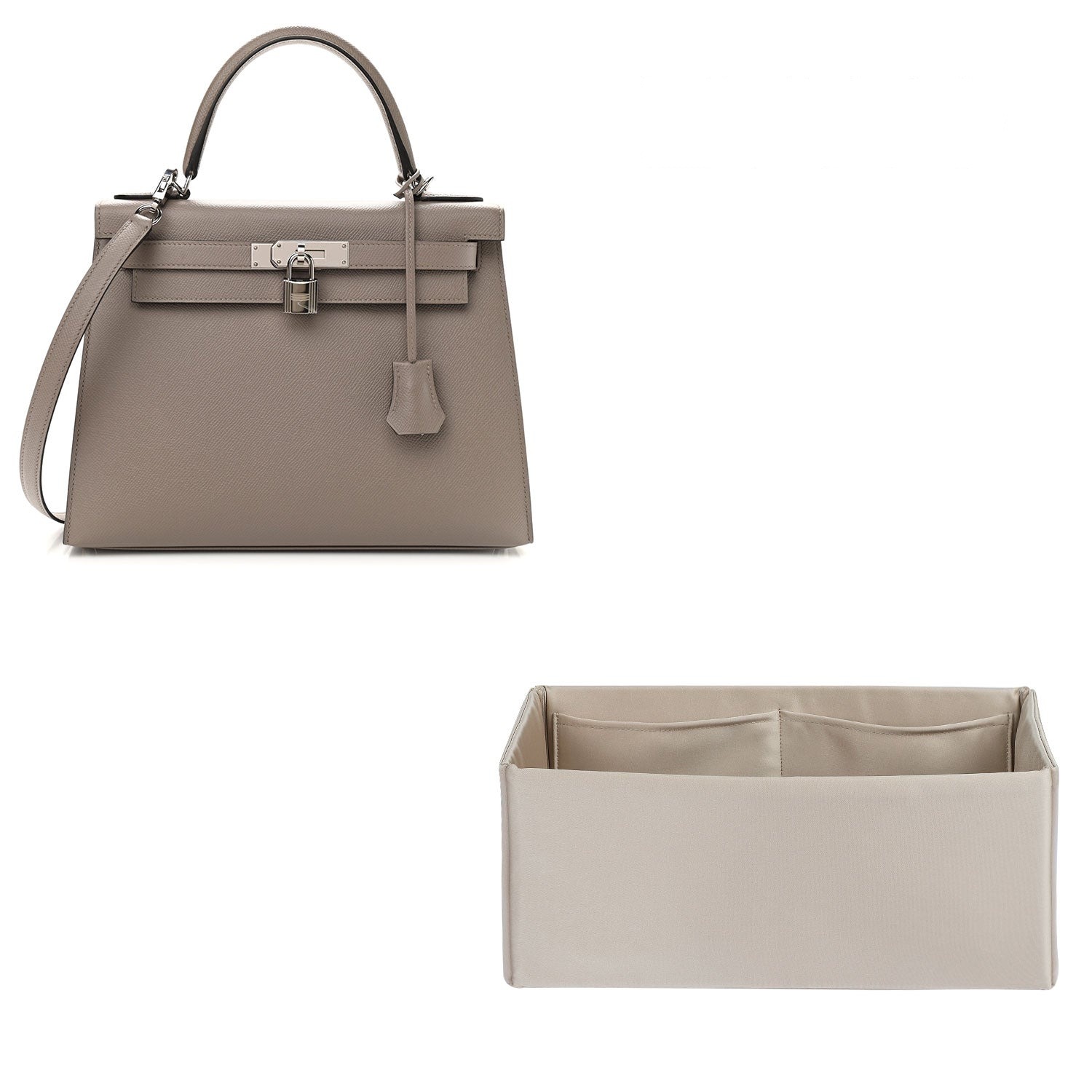 Seiden- und Satin-Organizer für Hermes Kelly 25 / 28 / 32 / 35 / 40 product image 10