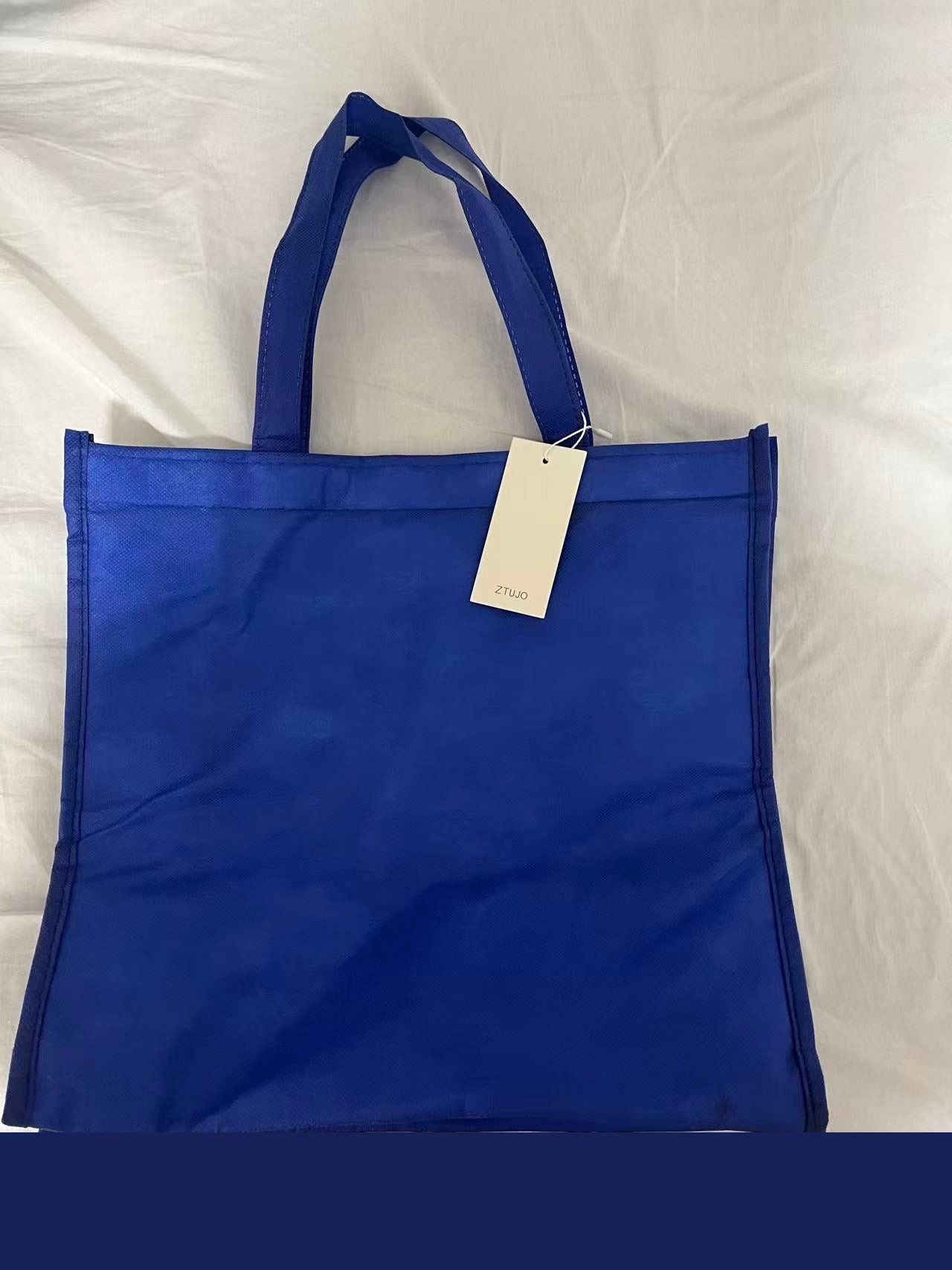 Wiederverwendbare Einkaufstaschen – Robuste faltbare Canvas-Tasche mit Henkeln product image 2