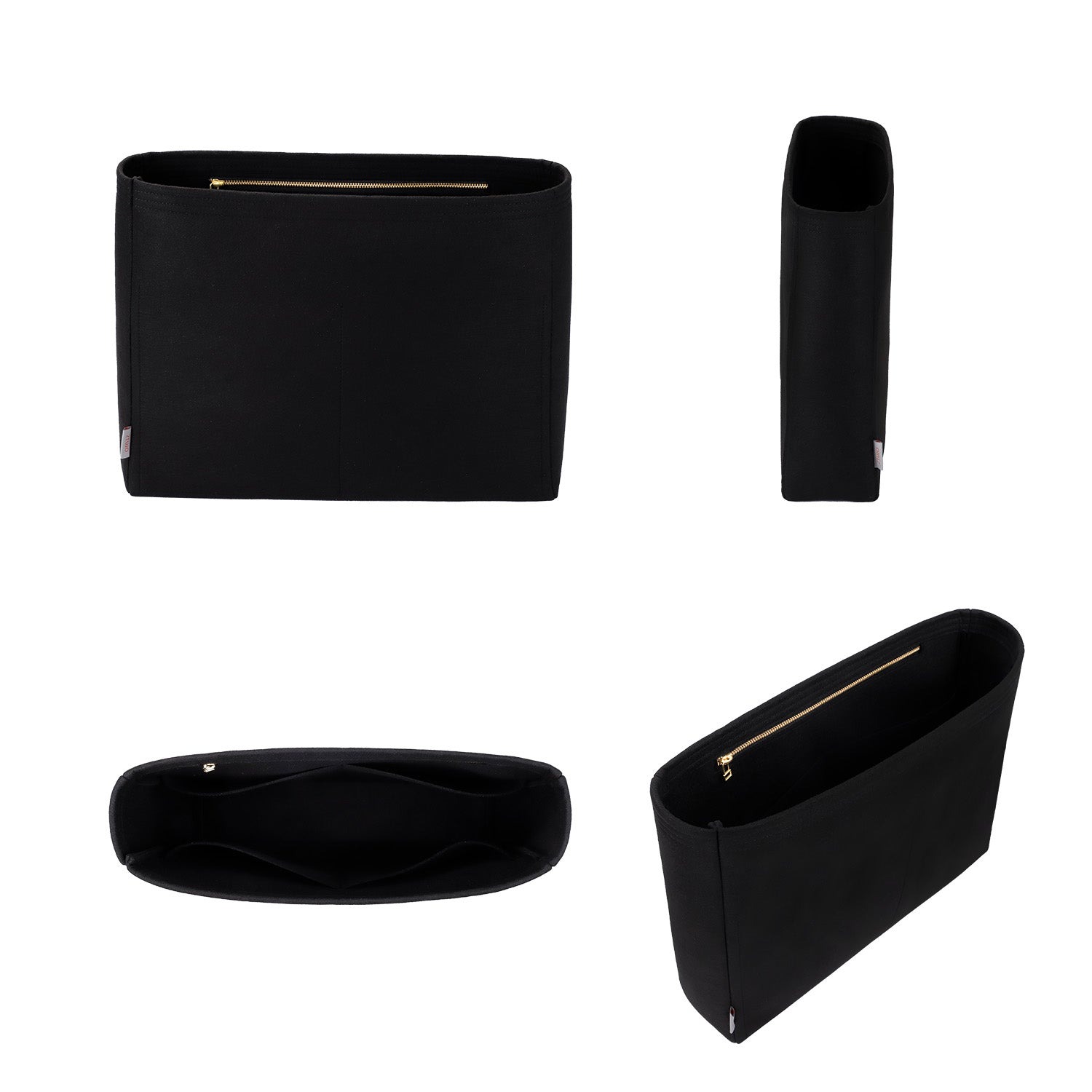INNERBAG Geldbörsen-Organizer für Miu Miu Leder-Hobo-Bag – 5 Fächer, YKK-Reißverschluss, individuelle Farbe product image 2