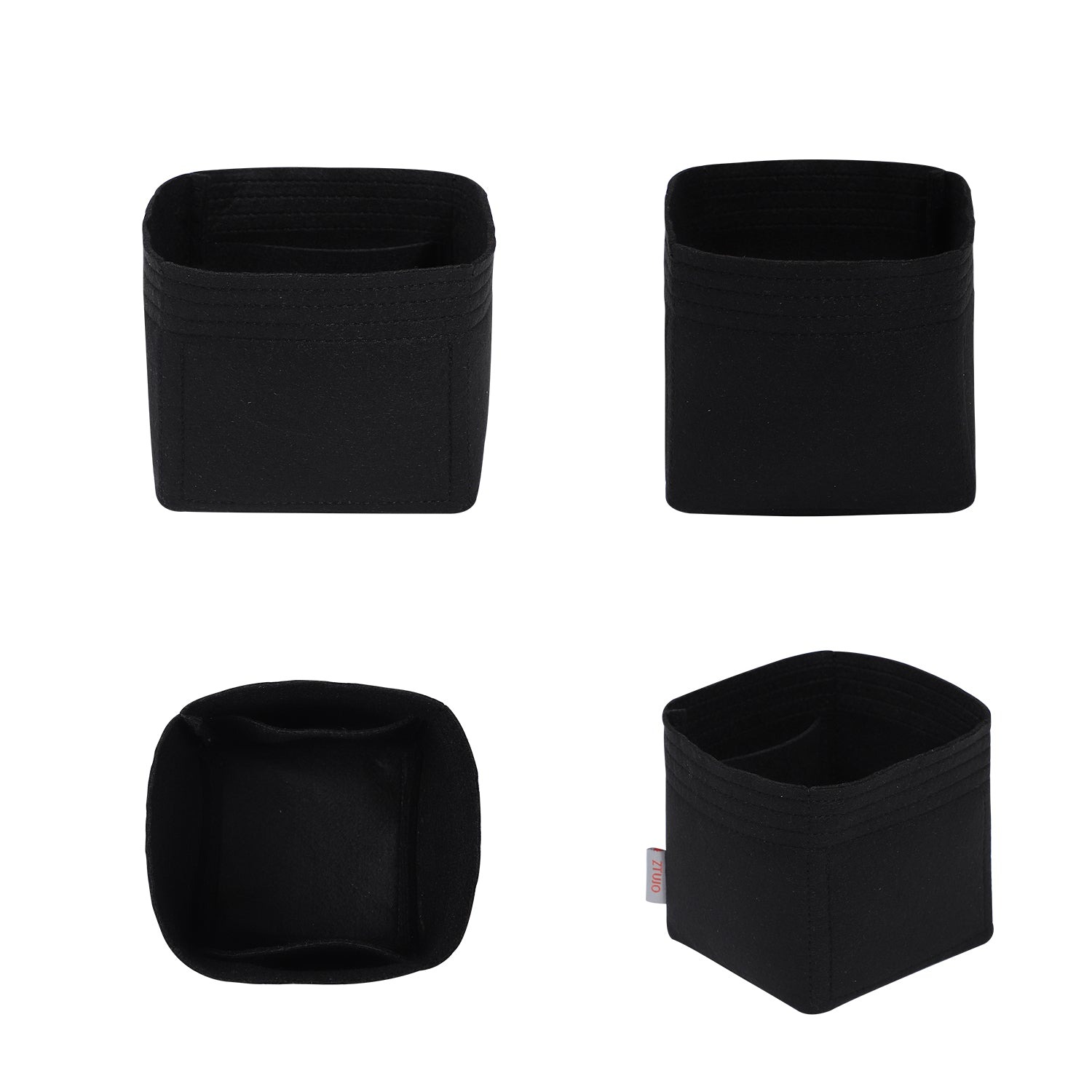 Premium Geldbörsen-Organizer für Hermes Petit H Tasche – Schwarz / Individuelle Farbe product image 2