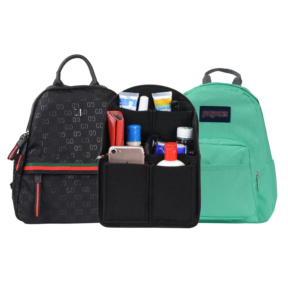 Filz-Organizer für Rucksäcke – Passend für runde und eckige Taschen, Beige/Grau/Kaffee/Schwarz product image 46