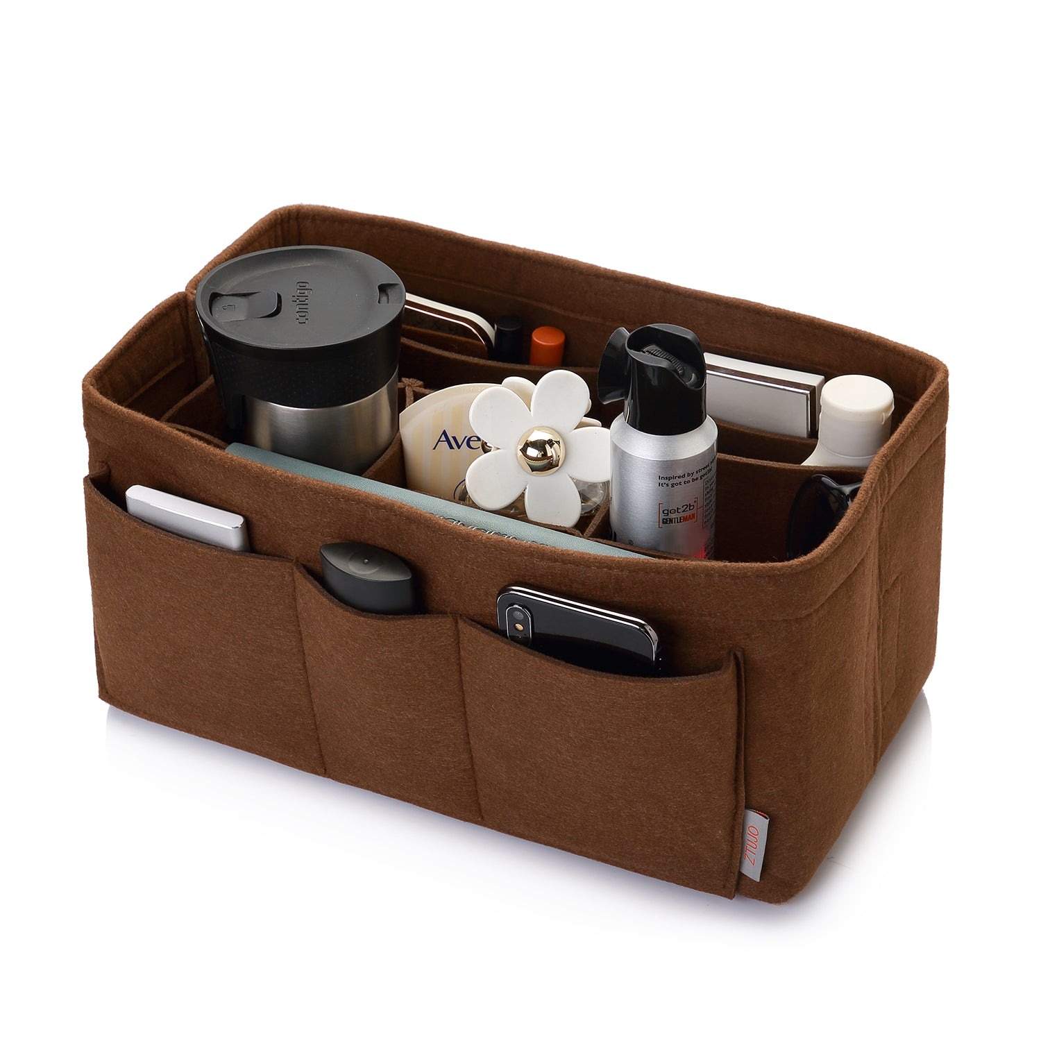 Filzeinlage-Beutelorganizer für Handtasche – Passt für LV Speedy 25 / 30 / 35 / 40, Neverfull MM / GM product image 33