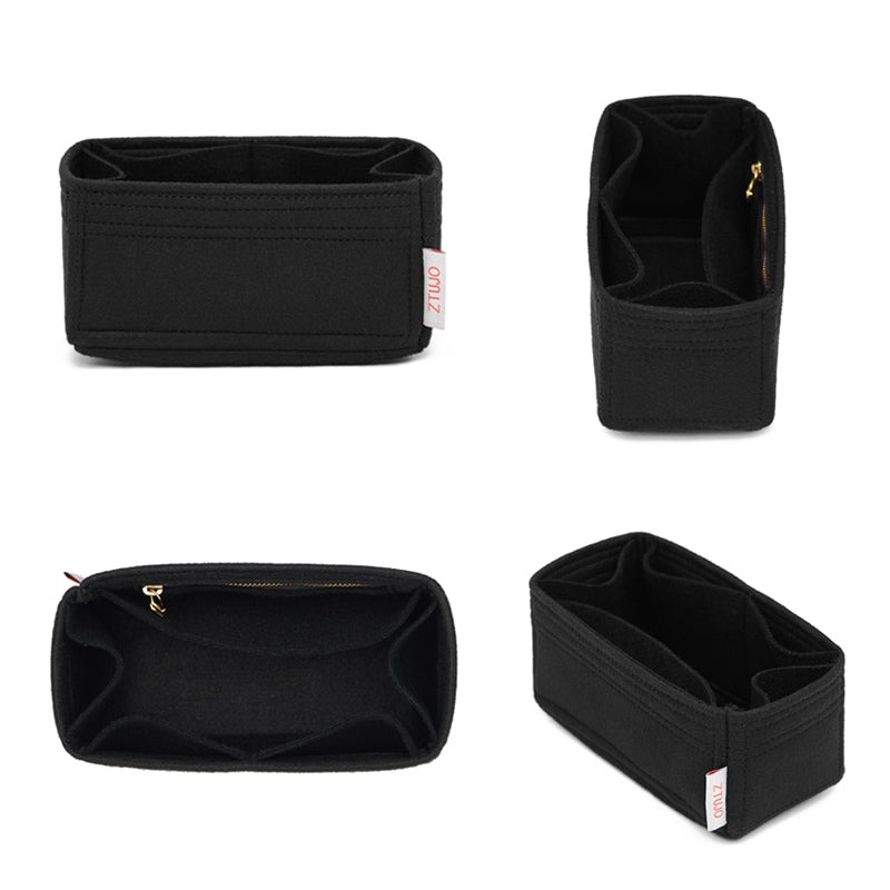 Einsatz für LV Vanity PM Passt perfekt! – 7-Fach-Einsatz aus Filz, YKK-Reißverschluss product image 6