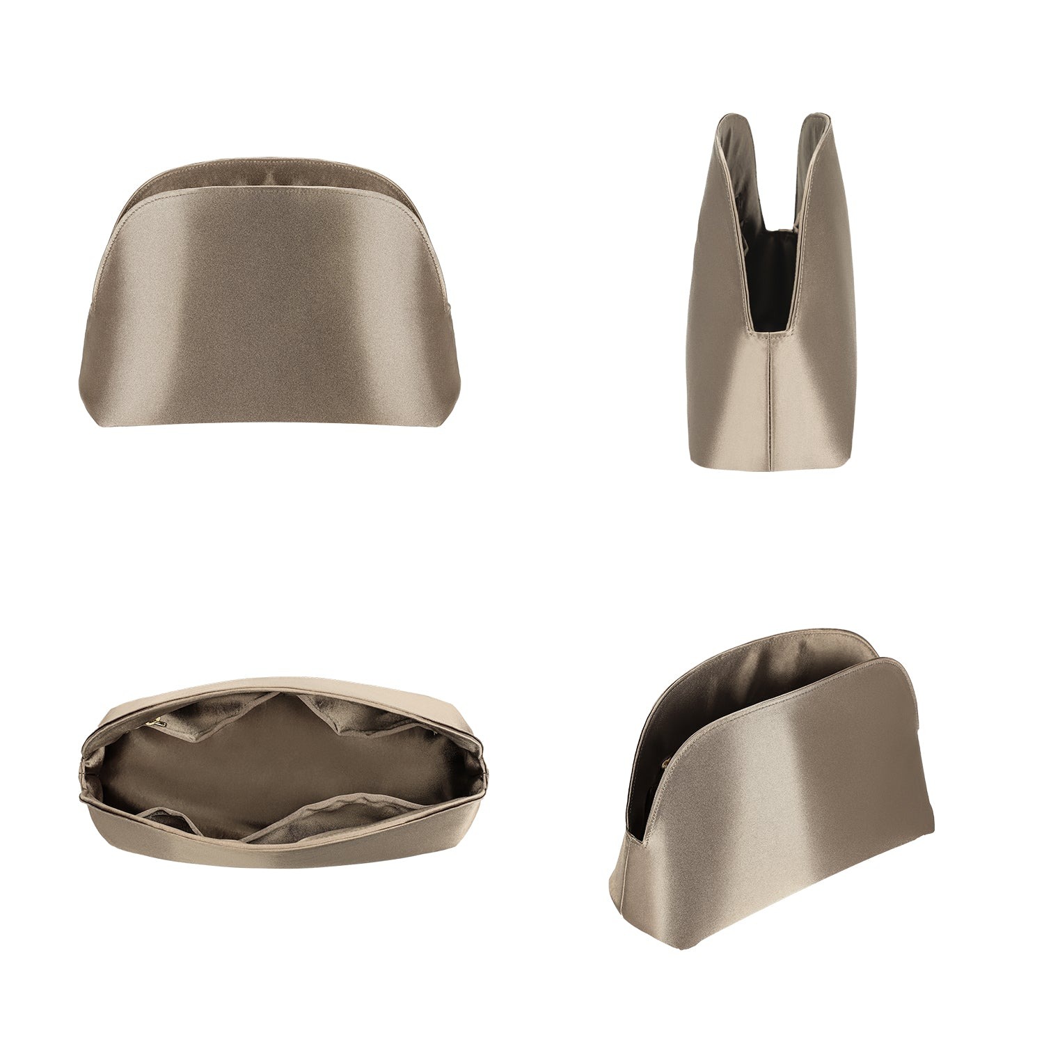 Taschenorganizer für Hermes Bolide Mini / 25 / 27 / 31 – Material aus Seiden und Satins, 4 Fächer detail image 1