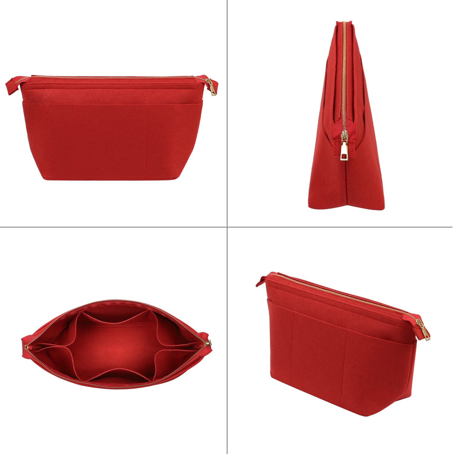 Filz-Handtaschenorganizer mit Schlüsselring-Armbändern für LV Speedy Neverfull Tote product image 13