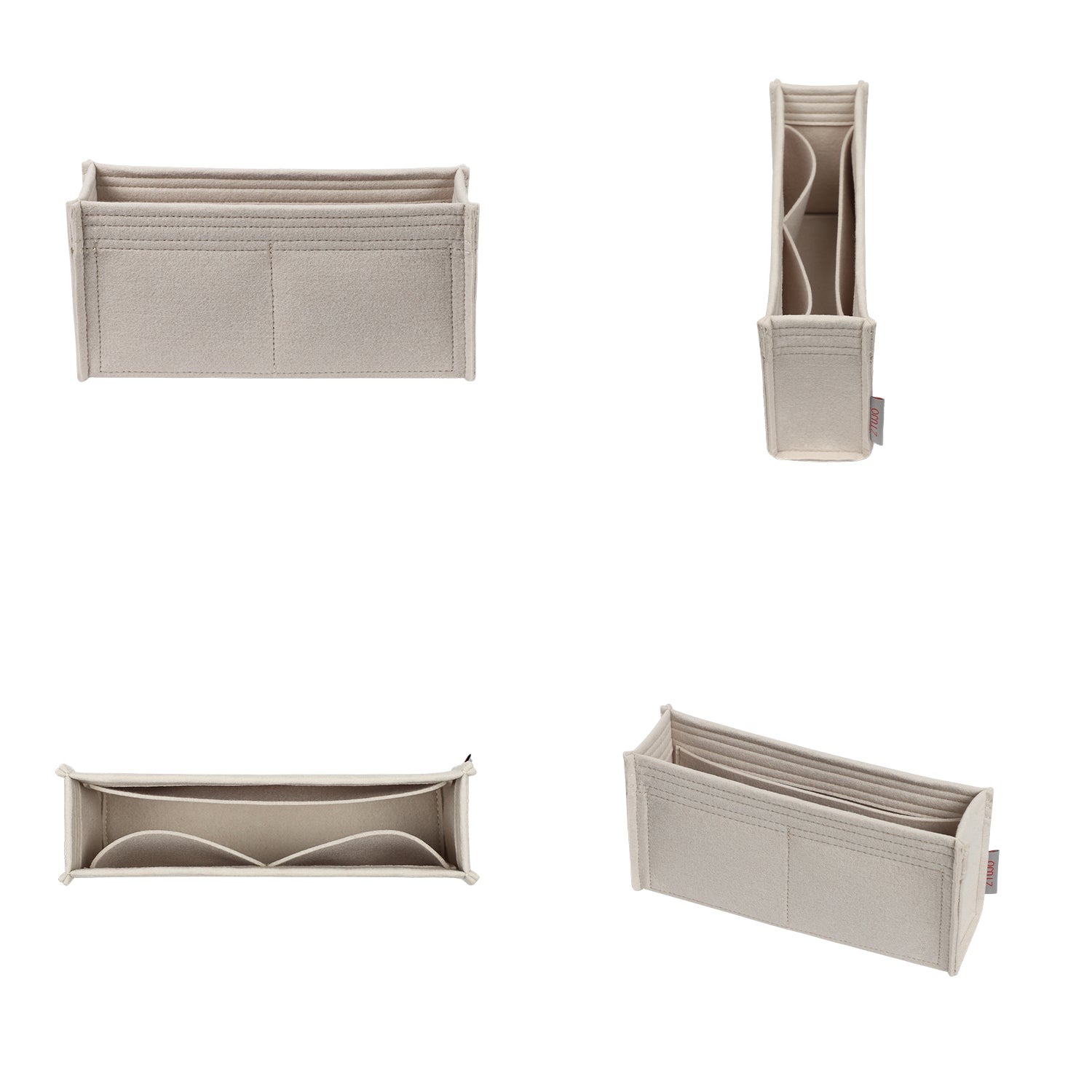 Premium Handtaschen-Organizer für Dior 30 Montaigne – 3 Fächer, Warmgrau oder individuell product image 2