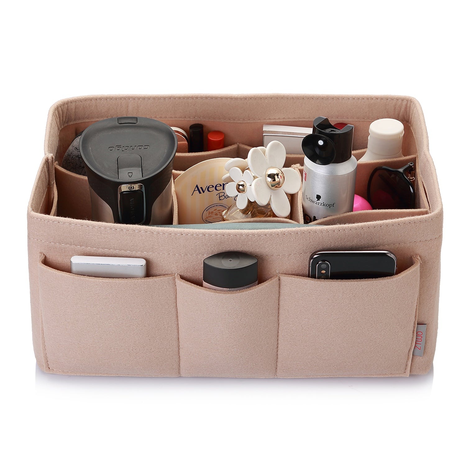 Filzeinlage-Beutelorganizer für Handtasche – Passt für LV Speedy 25 / 30 / 35 / 40, Neverfull MM / GM product image 2