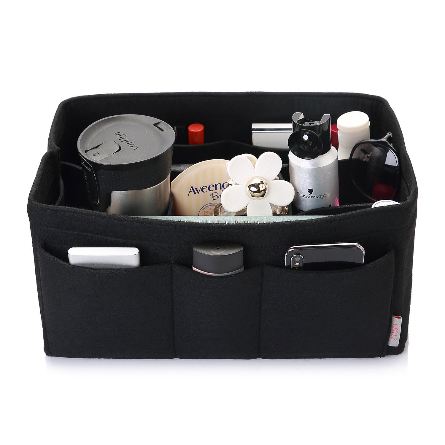 Filzeinlage-Beutelorganizer für Handtasche – Passt für LV Speedy 25 / 30 / 35 / 40, Neverfull MM / GM product image 18