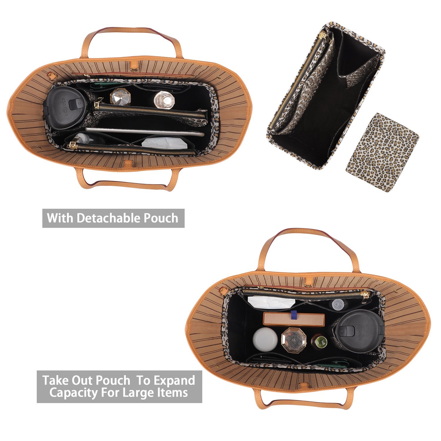Organizer-Einlage für LV Speedy, Neverfull, Graceful, Tote – Filz-Taschenformer product image 47