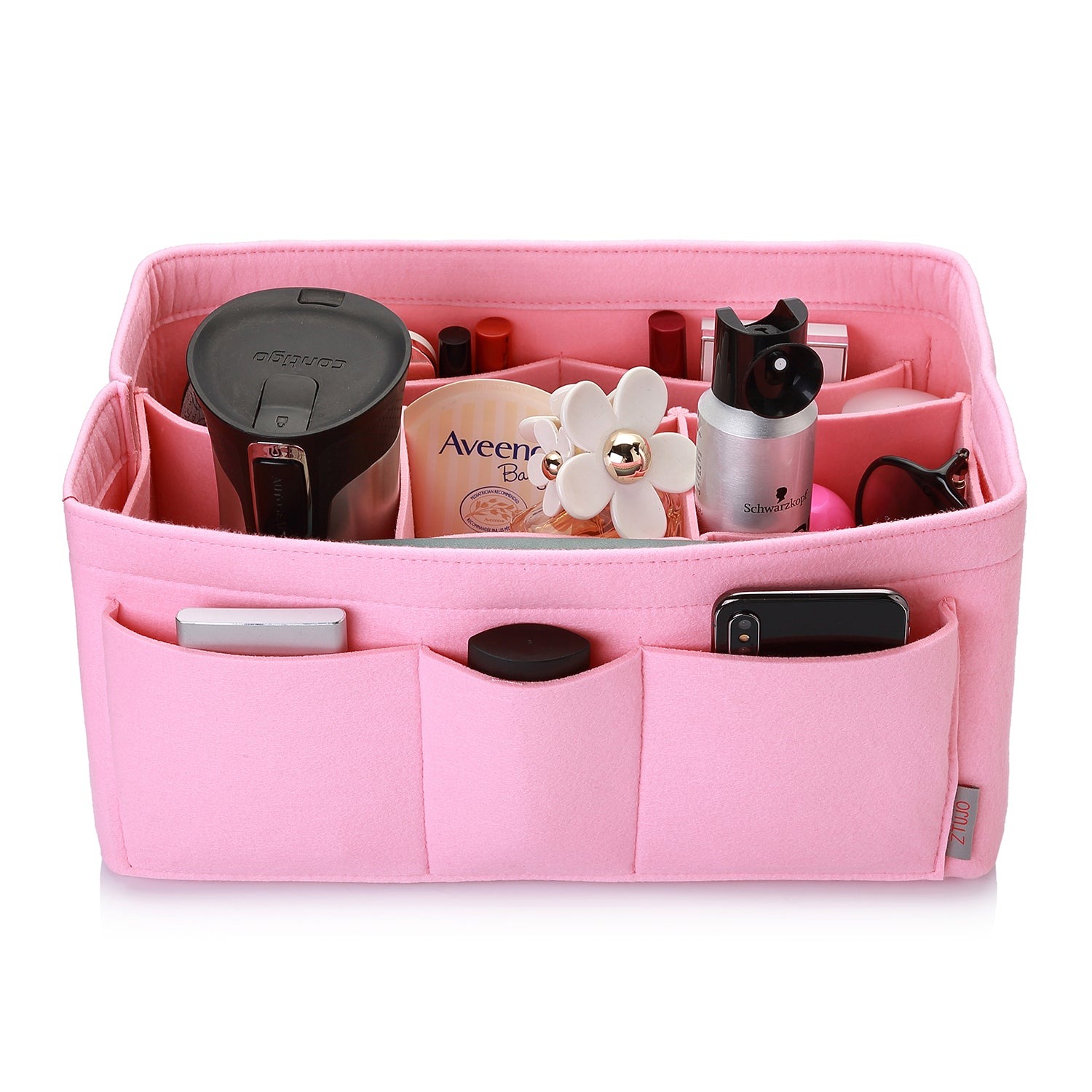 Filzeinlage-Beutelorganizer für Handtasche – Passt für LV Speedy 25 / 30 / 35 / 40, Neverfull MM / GM product image 58
