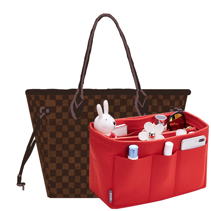 Organizer für LV Neverfull PM / MM / GM – Filzeinlage mit 13 Fächern product image 5