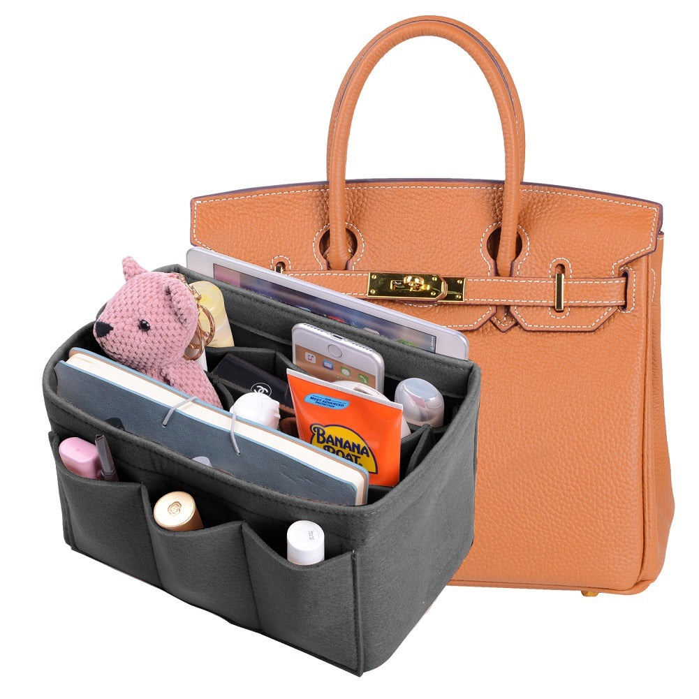 Organizer für Handtaschen mit eingenähtem Boden für Hermes Birkin 30/35 product image 19