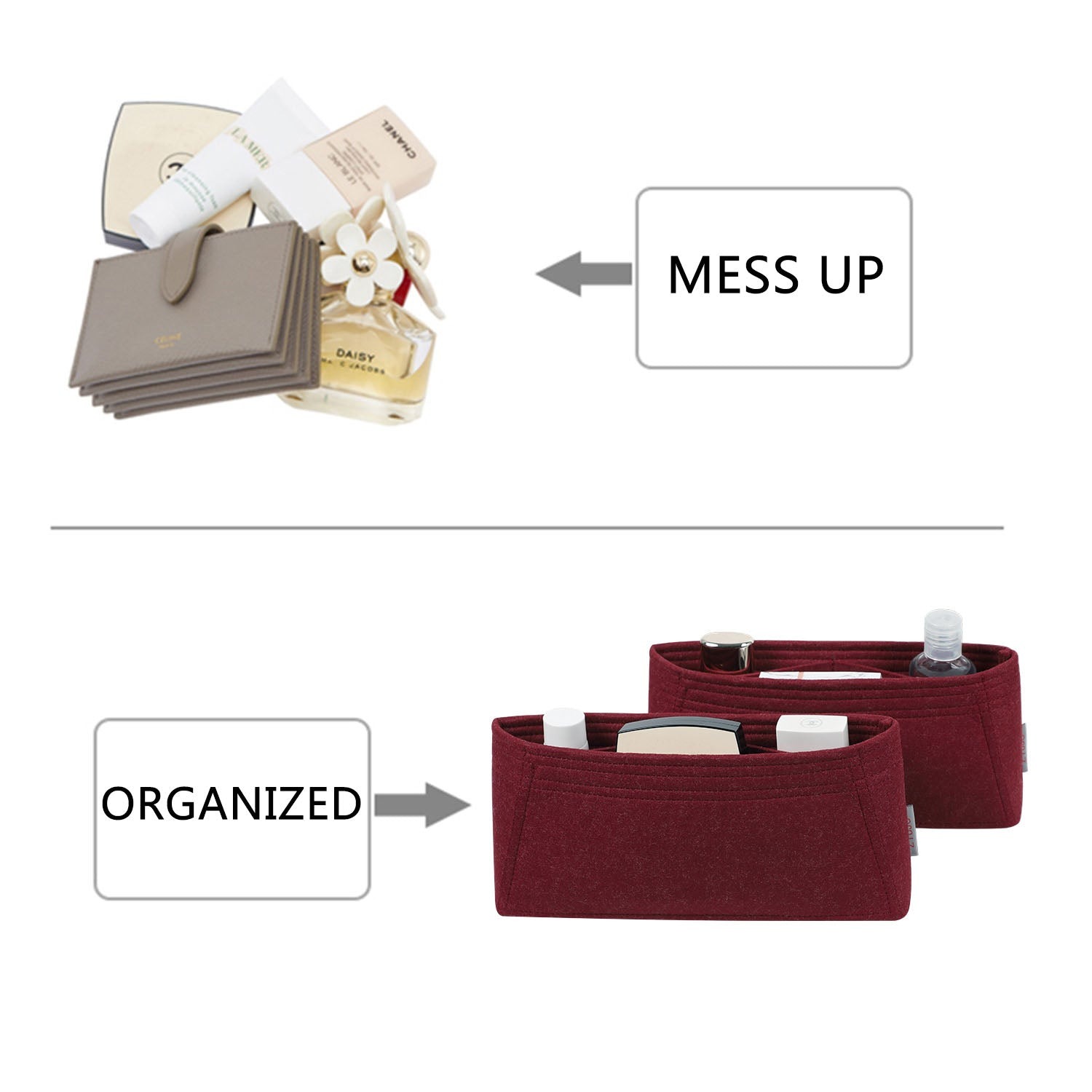 Premium Geldbörsen-Organizer für Chanel Coco Handle Small / Medium / Large product image 5