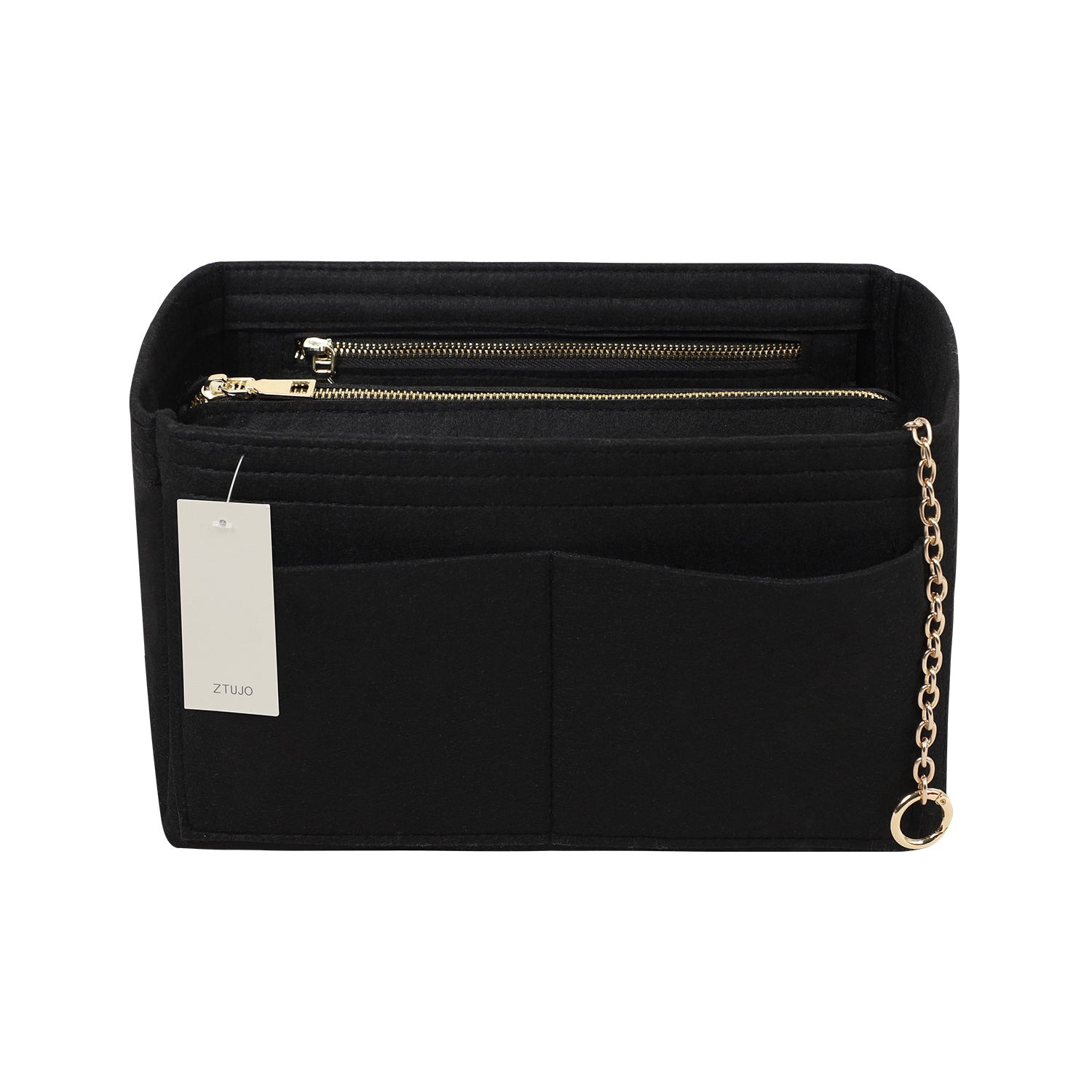 Handtaschen-Organizer aus Filz mit Seitenreißverschluss, herausnehmbare Mittel-Tasche für LV Speedy Neverfull Tote, 5 Größen product image 8