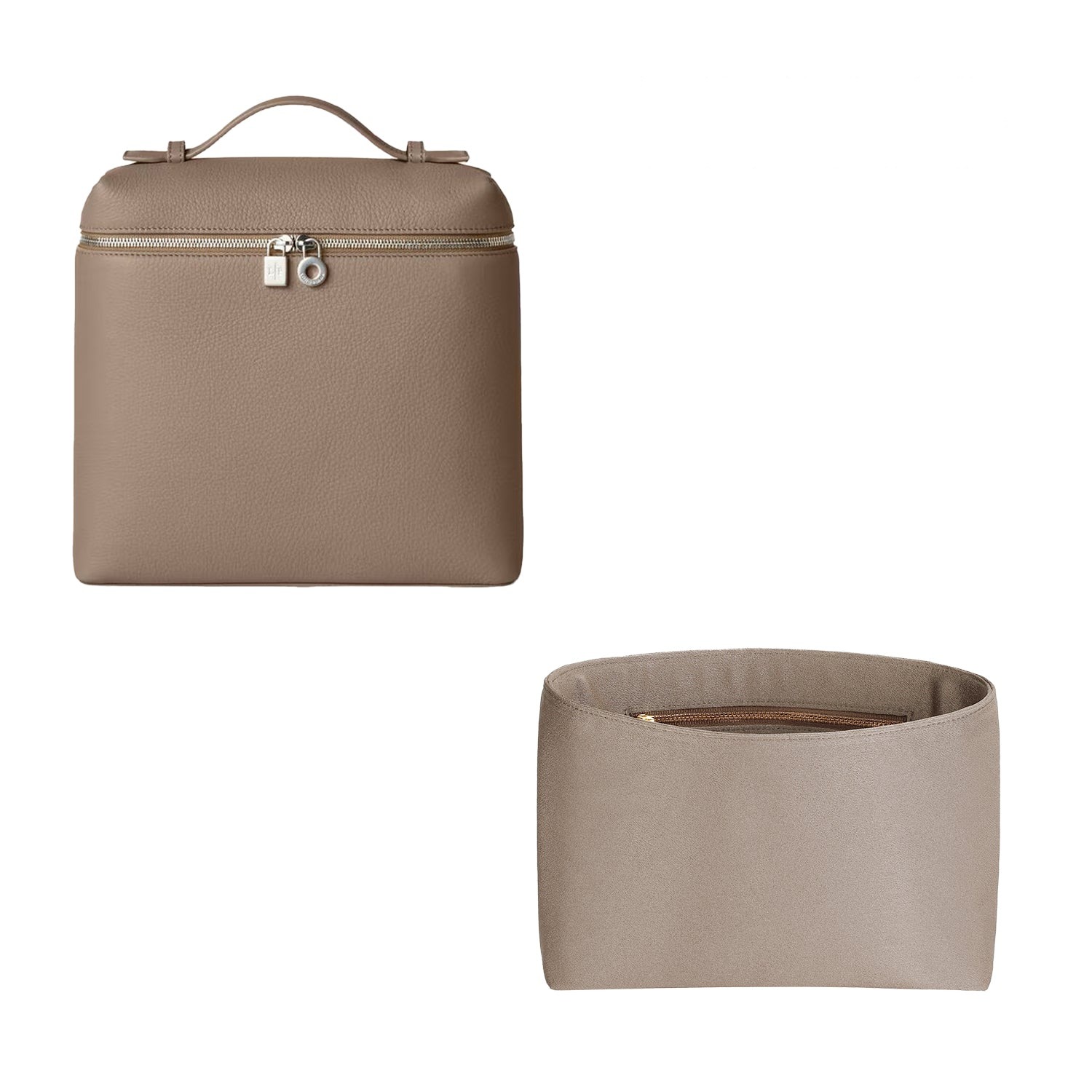 Organizer für Loro Piana Extra Pocket Rucksack L23.5 – Silks & Satins, 5 Fächer