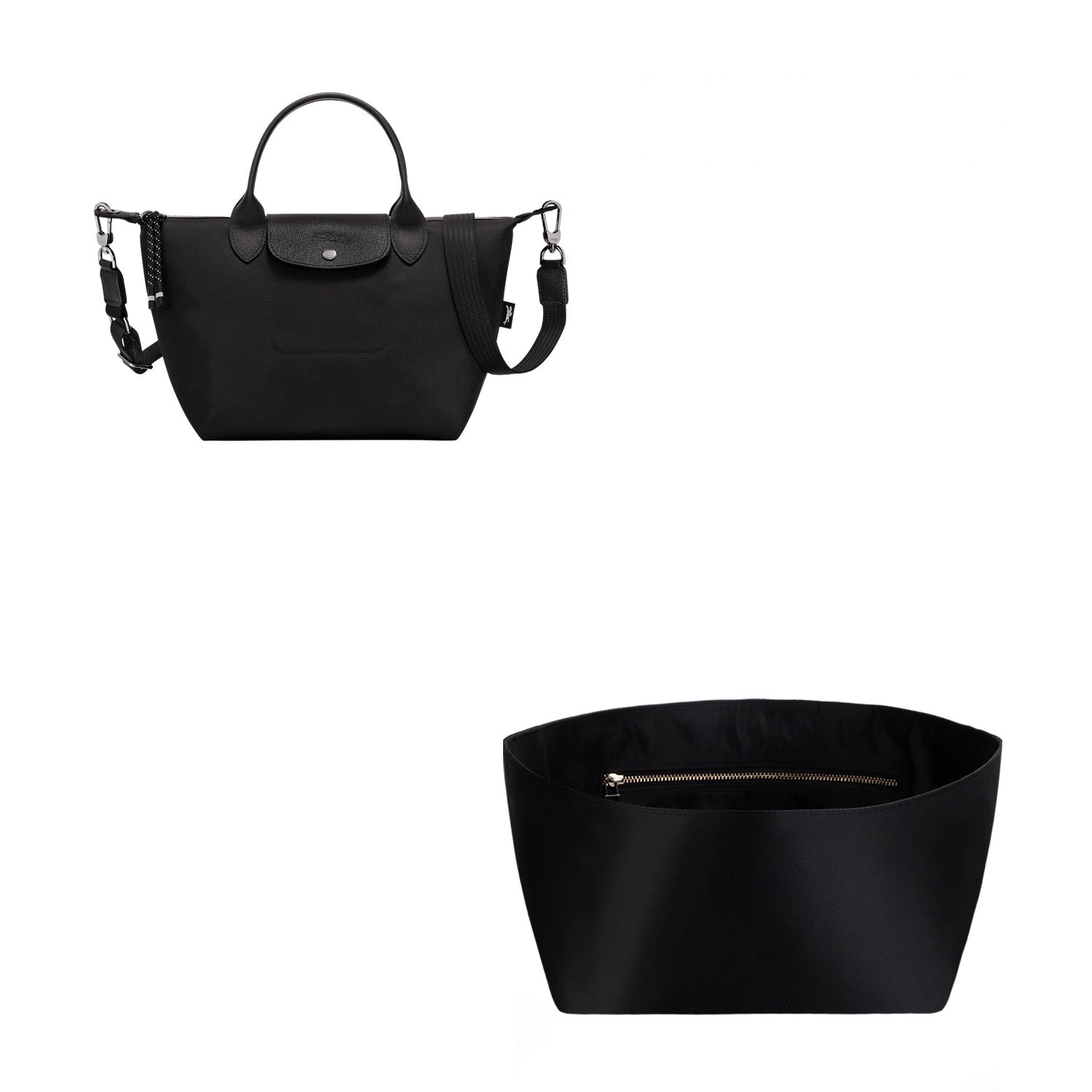 Seidiger Taschenorganizer für Longchamp Le Pliage Energy Tote Bag XS / S / L / XL