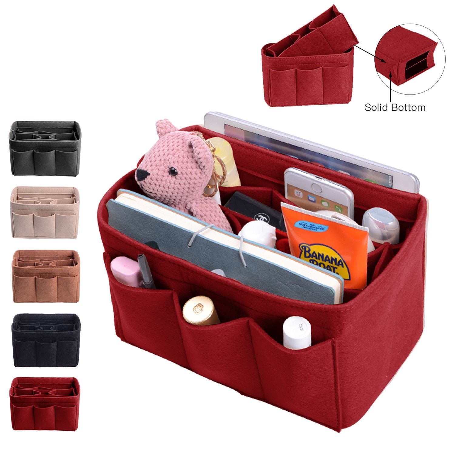 INNERBAG Taschenorganizer mit genähtem Boden für LV Speedy 35 und Neverfull MM – Groß product image 2