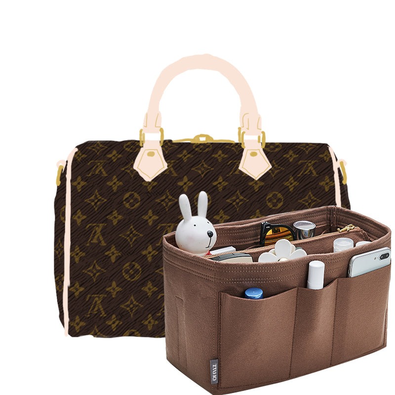 Organizer für LV Speedy Nano / 25 / 30 / 35 – 13-tascheneinsatz aus Filz product image 6