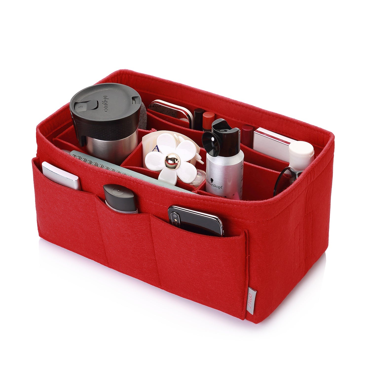 Filzeinlage-Beutelorganizer für Handtasche – Passt für LV Speedy 25 / 30 / 35 / 40, Neverfull MM / GM product image 9