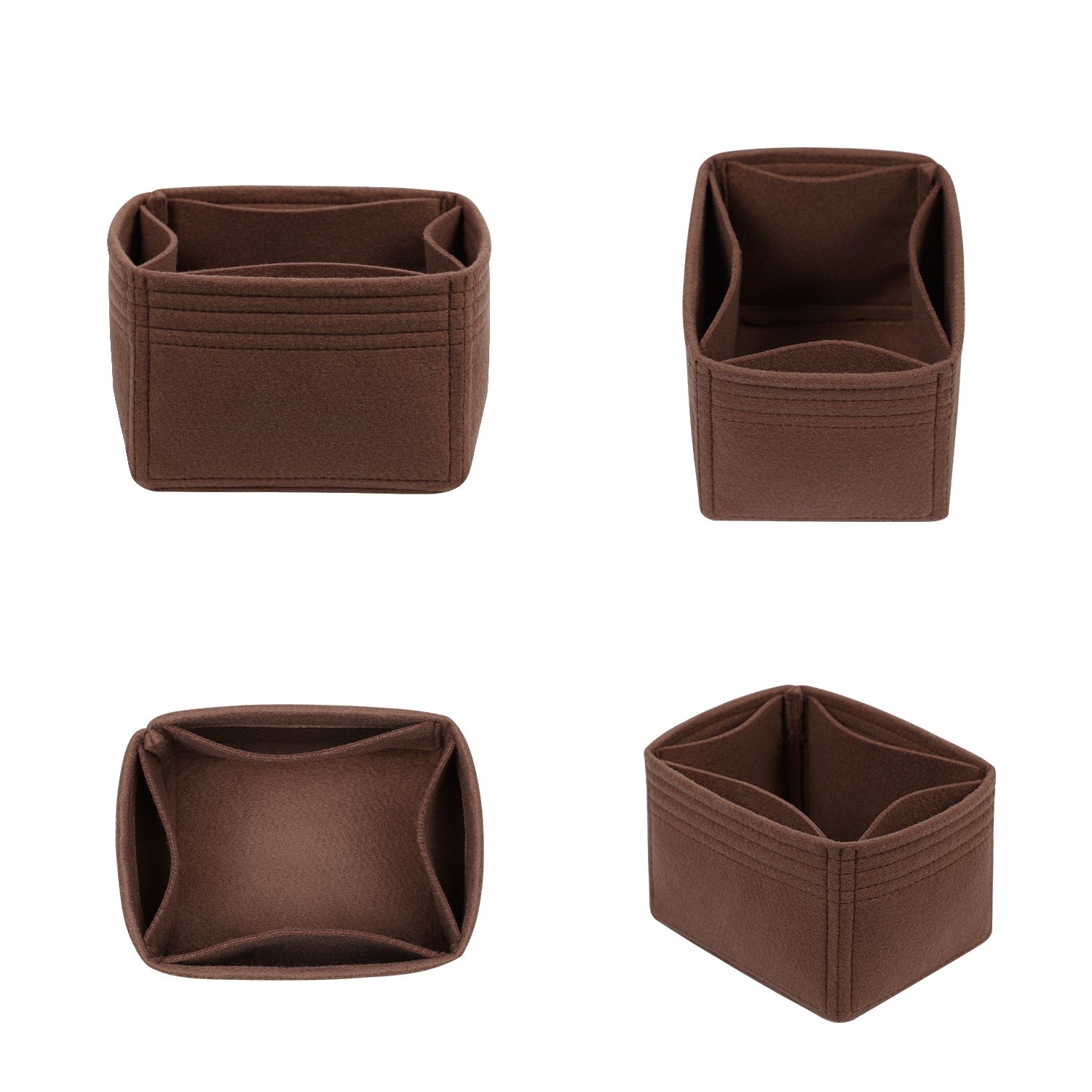 Innenleben für LV Nano Noe / Noe BB / Petit Noe / Noe – 5 Fächer, Filz product image 2