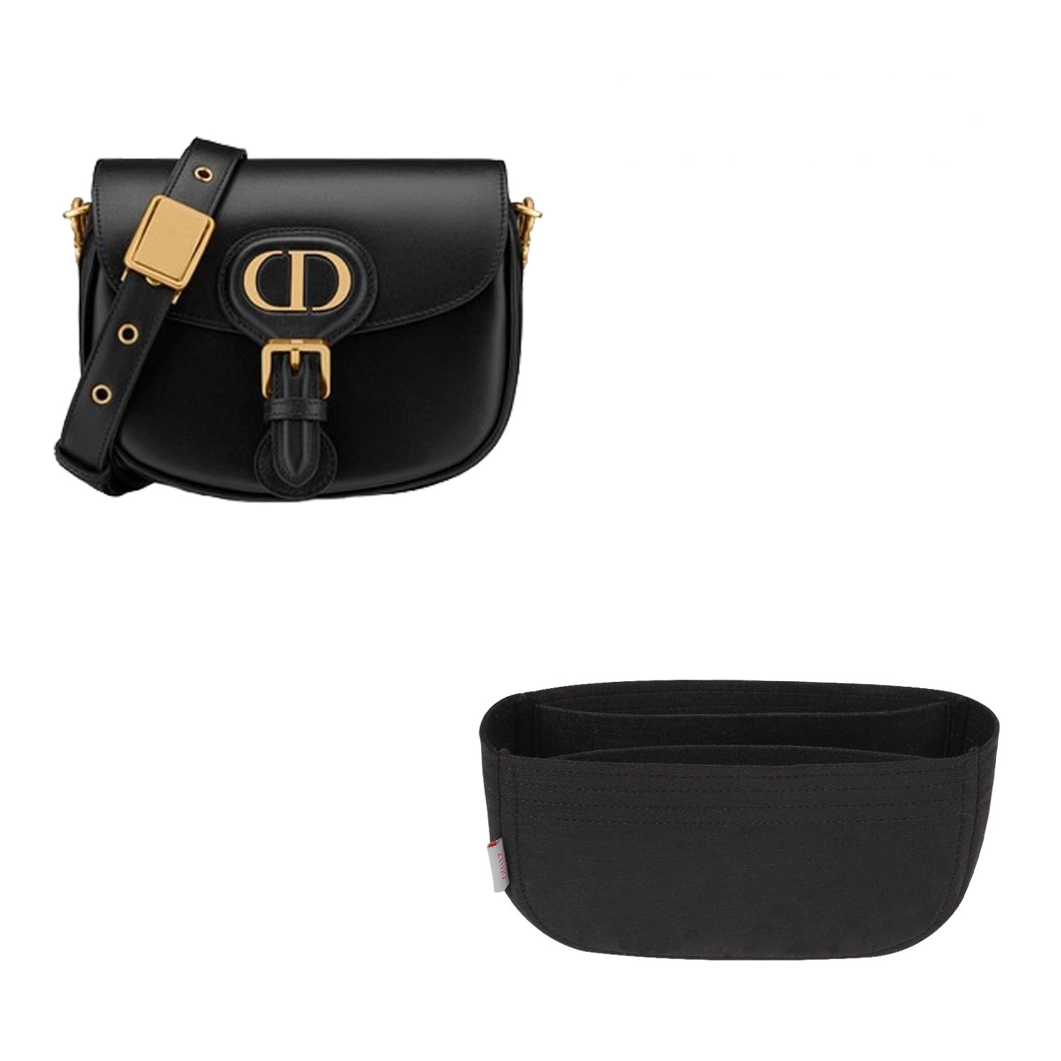 Organizer für Dior Bobby Small / Medium – Premium-Filzeinlage
