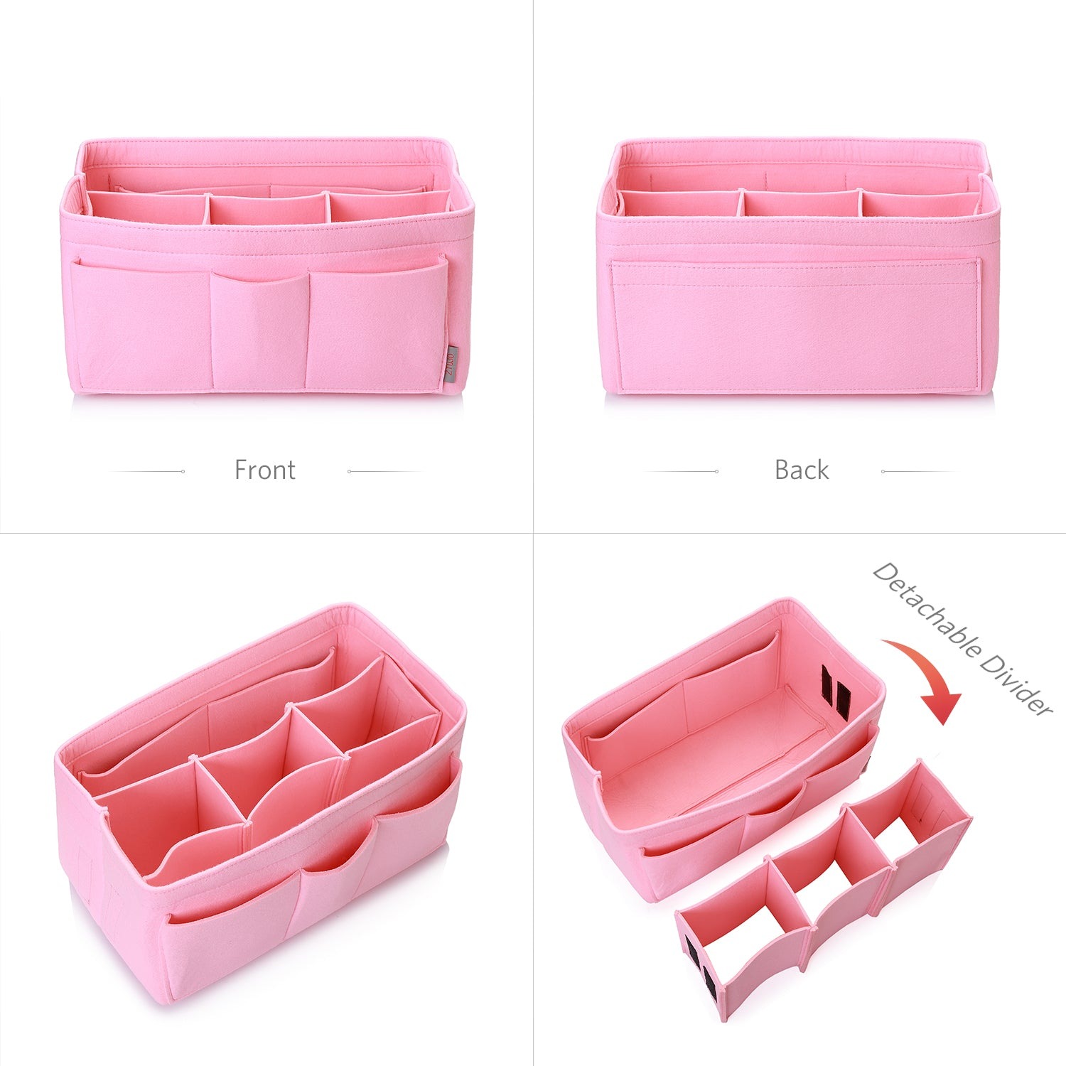 Filzeinlage-Beutelorganizer für Handtasche – Passt für LV Speedy 25 / 30 / 35 / 40, Neverfull MM / GM product image 61