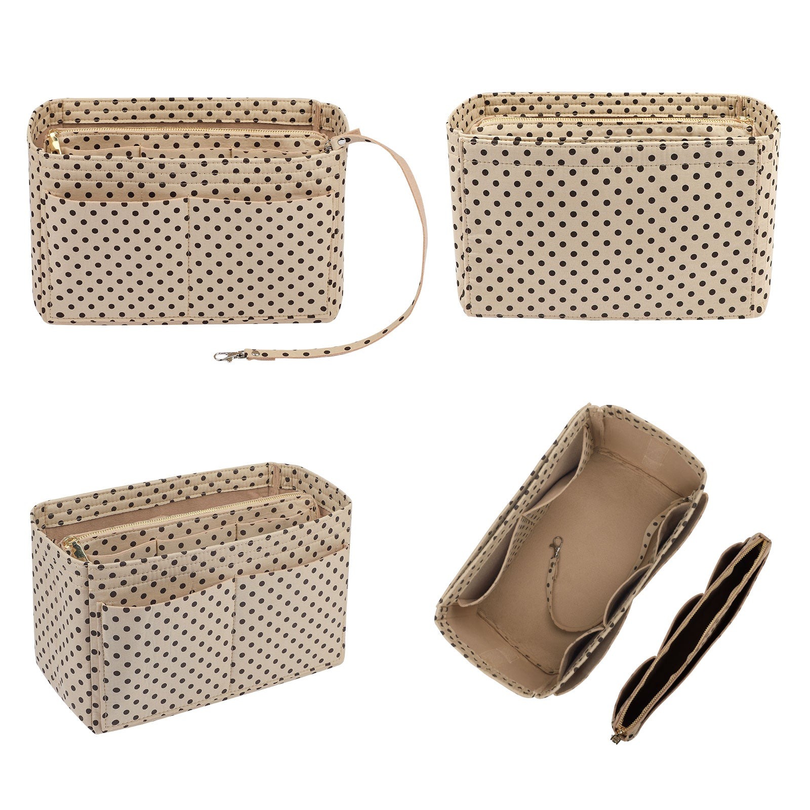 Taschenorganizer für LV Speedy Neverfull Tote – 6 Größen, Filz-Tascheneinsatz mit Reißverschluss product image 74