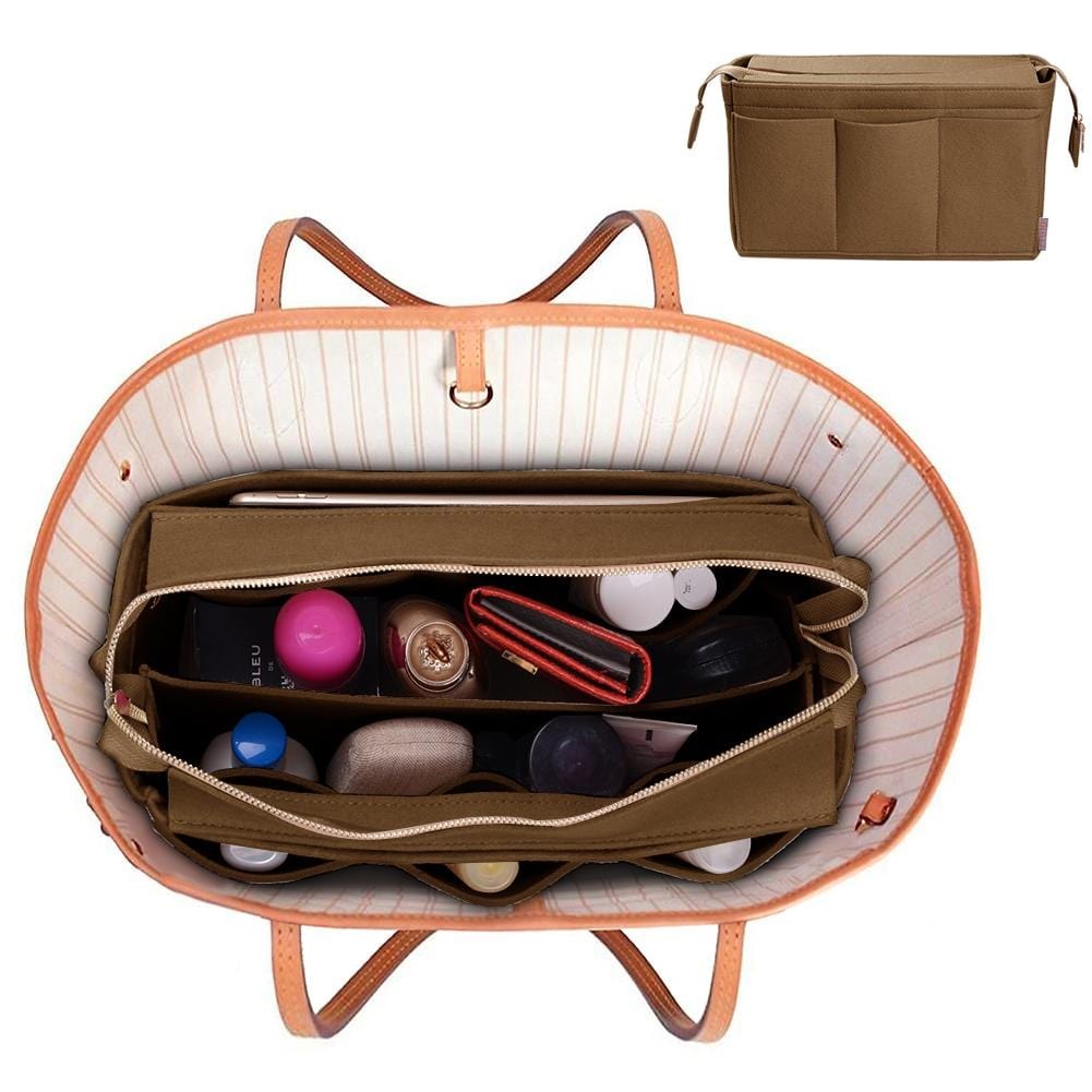 Organizer für Handtaschen mit abnehmbarem Reißverschlussdeckel für St. Louis PM und GM – Filzeinlage mit 9 Fächern product image 9
