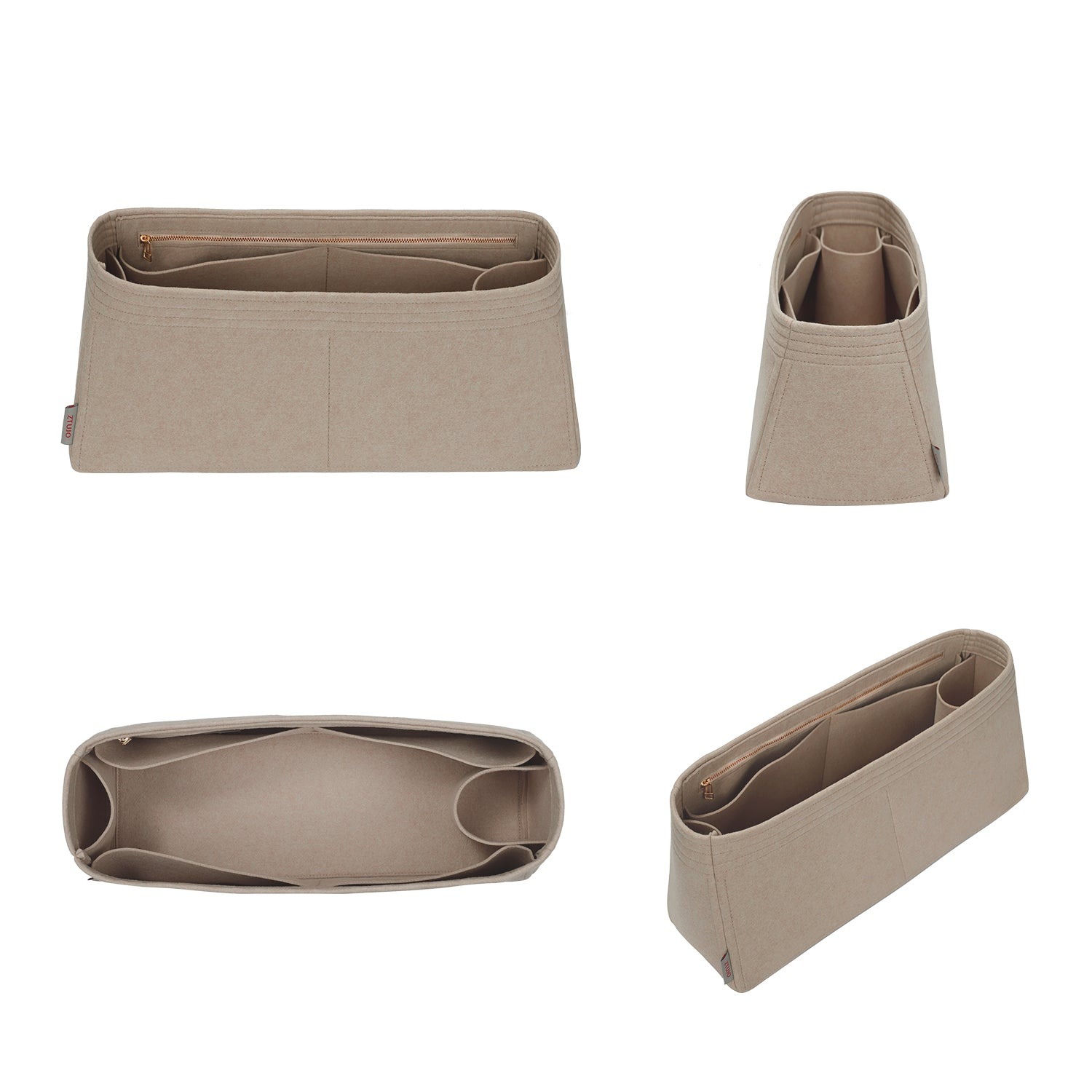 Premium Handtaschen-Organizer für LV Artsy MM / GM – 7-Fächer-Filzeinlage product image 2