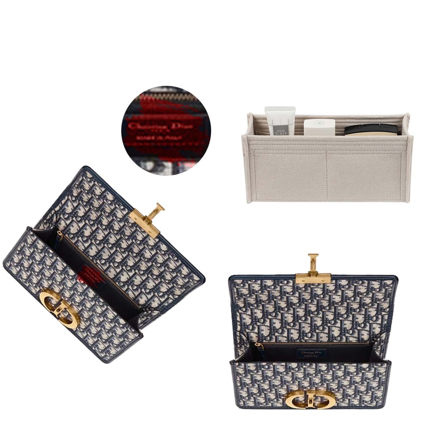 Premium Handtaschen-Organizer für Dior 30 Montaigne – 3 Fächer, Warmgrau oder individuell product image 4