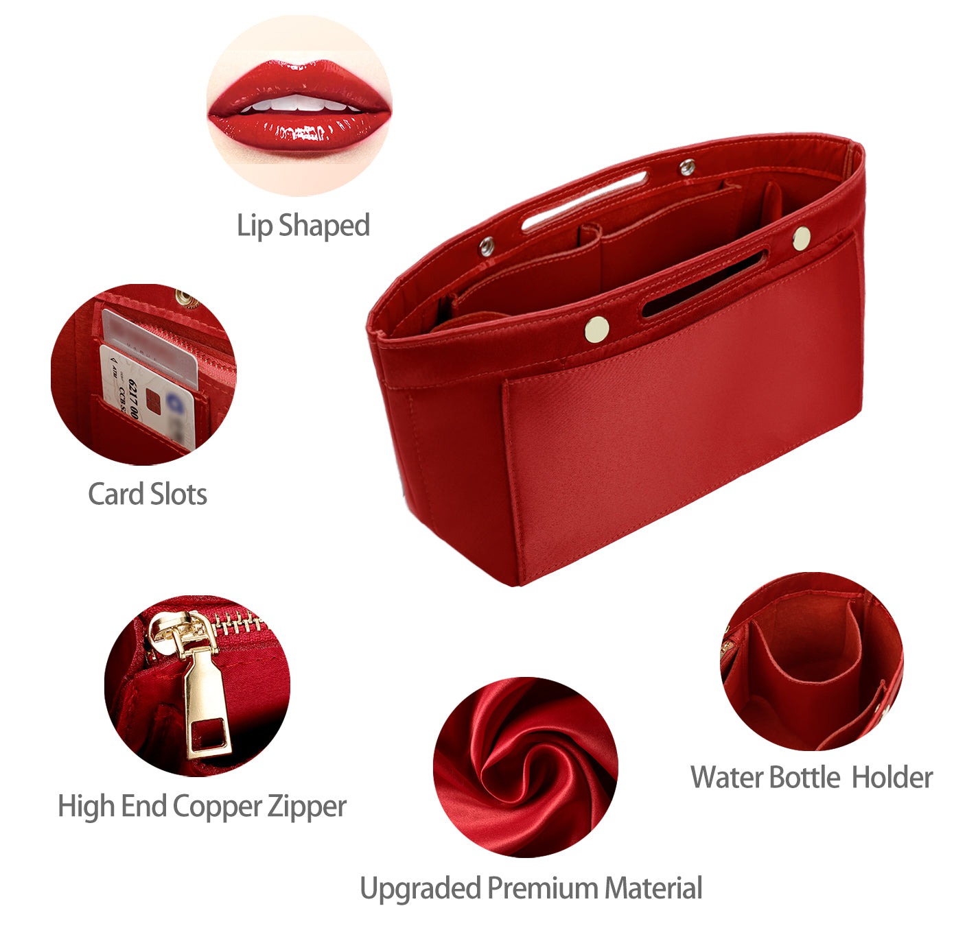 Knödel-Design Handtaschen-Organizer-Einsatz für Handtasche und Tote Bag-Formformer – Passt für Speedy, Neverfull, 6 Größen product image 20