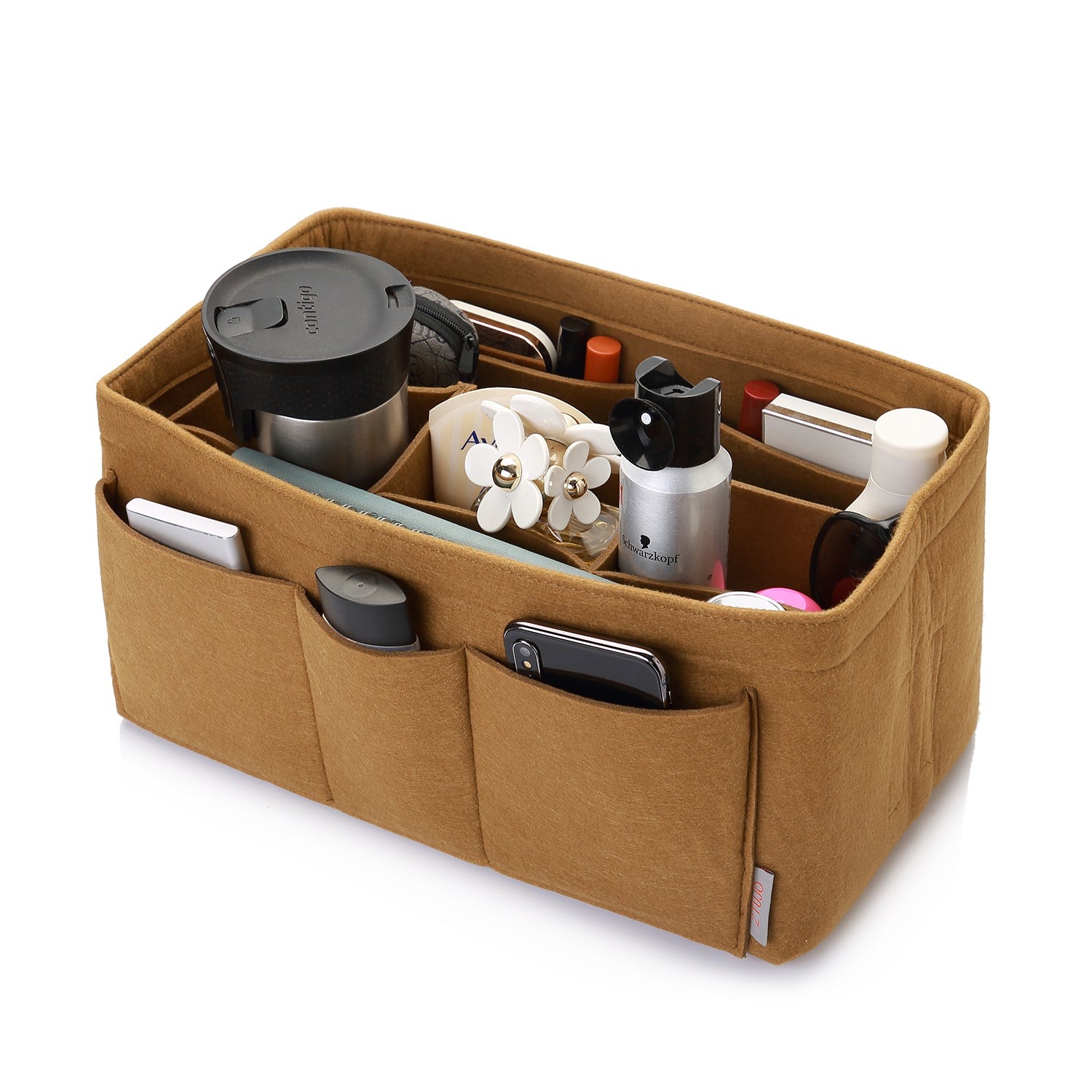 Filzeinlage-Beutelorganizer für Handtasche – Passt für LV Speedy 25 / 30 / 35 / 40, Neverfull MM / GM product image 41