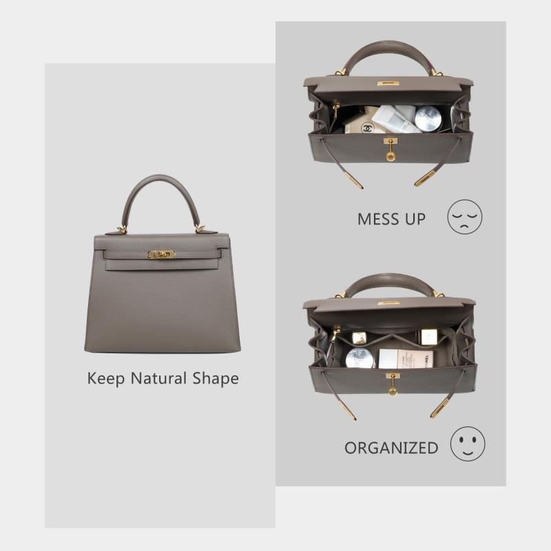 Alcantara-Taschenorganizer für HERMES KELLY 25 / KELLY 28 / KELLY 32 / KELLY 35 / KELLY 40 product image 3