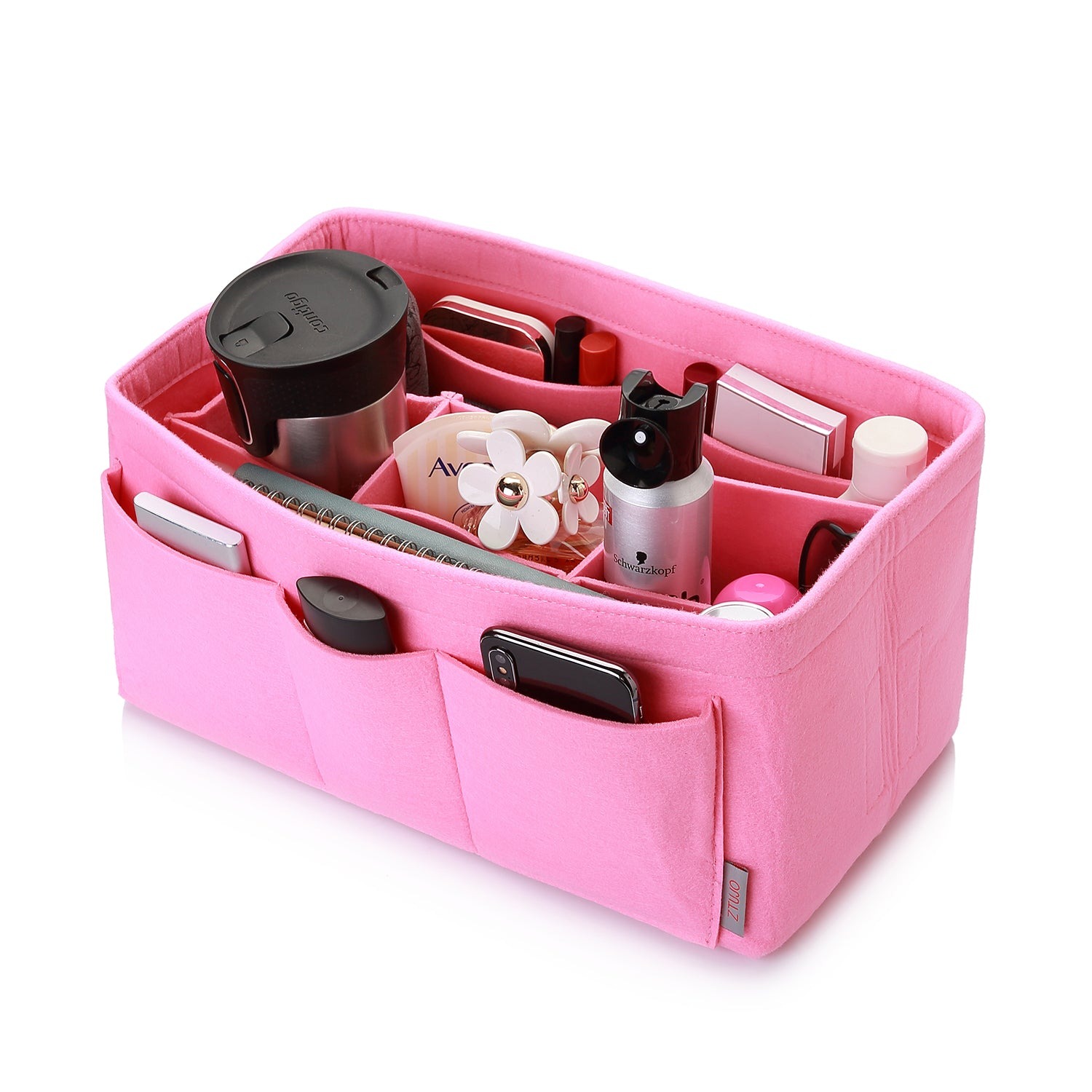 Filzeinlage-Beutelorganizer für Handtasche – Passt für LV Speedy 25 / 30 / 35 / 40, Neverfull MM / GM product image 49