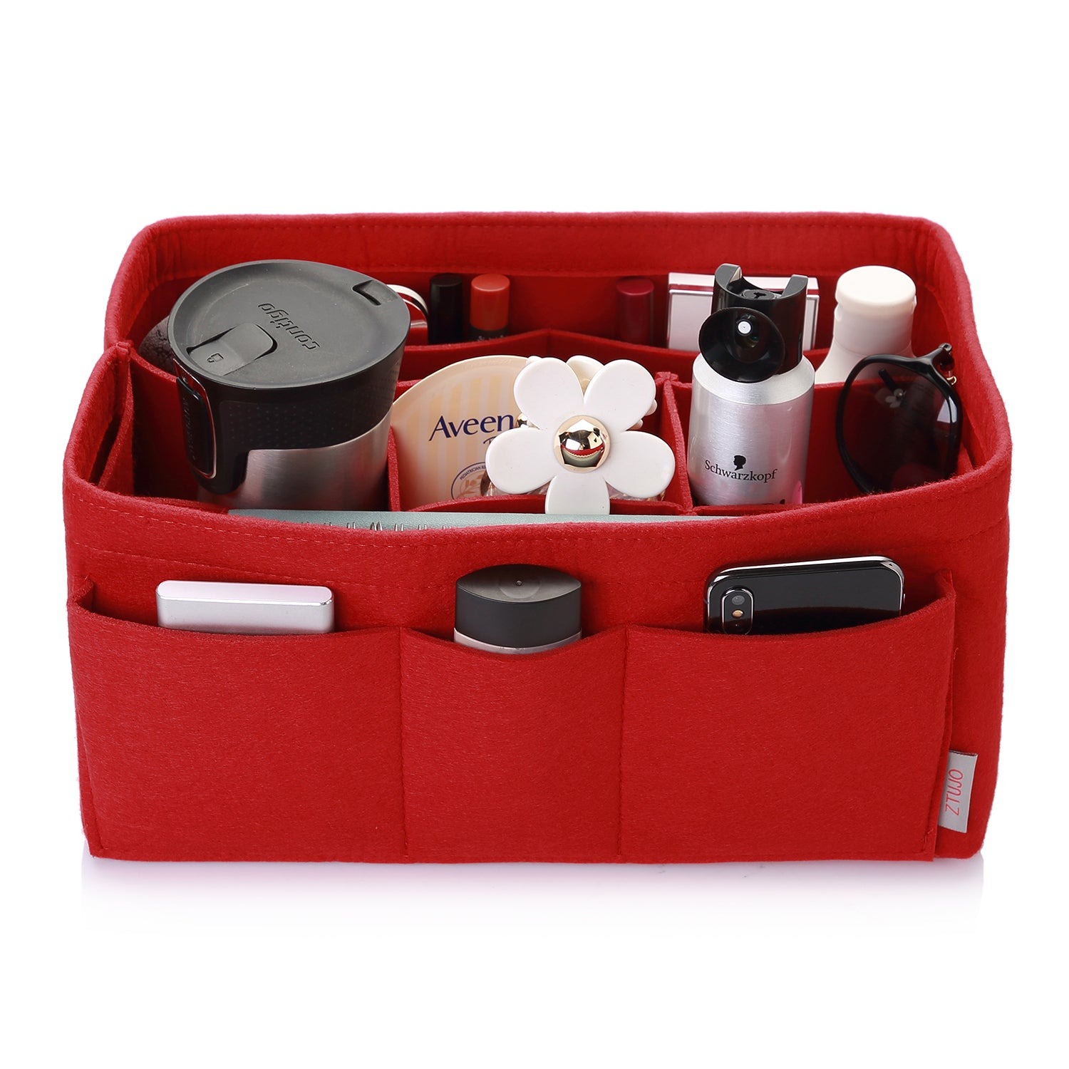 Filzeinlage-Beutelorganizer für Handtasche – Passt für LV Speedy 25 / 30 / 35 / 40, Neverfull MM / GM product image 10