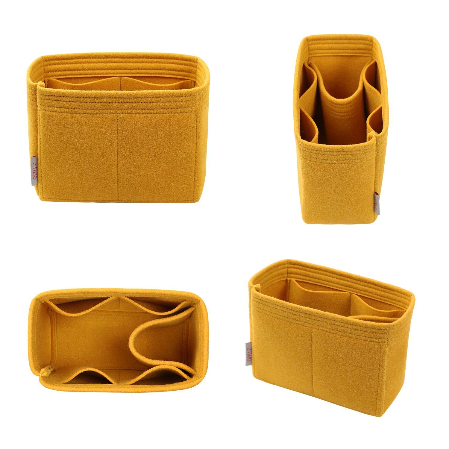 Premium Handtaschen-Organizer für Goyard Anjou Mini / PM / GM – 6 Fächer, ultraweicher Filz product image 6