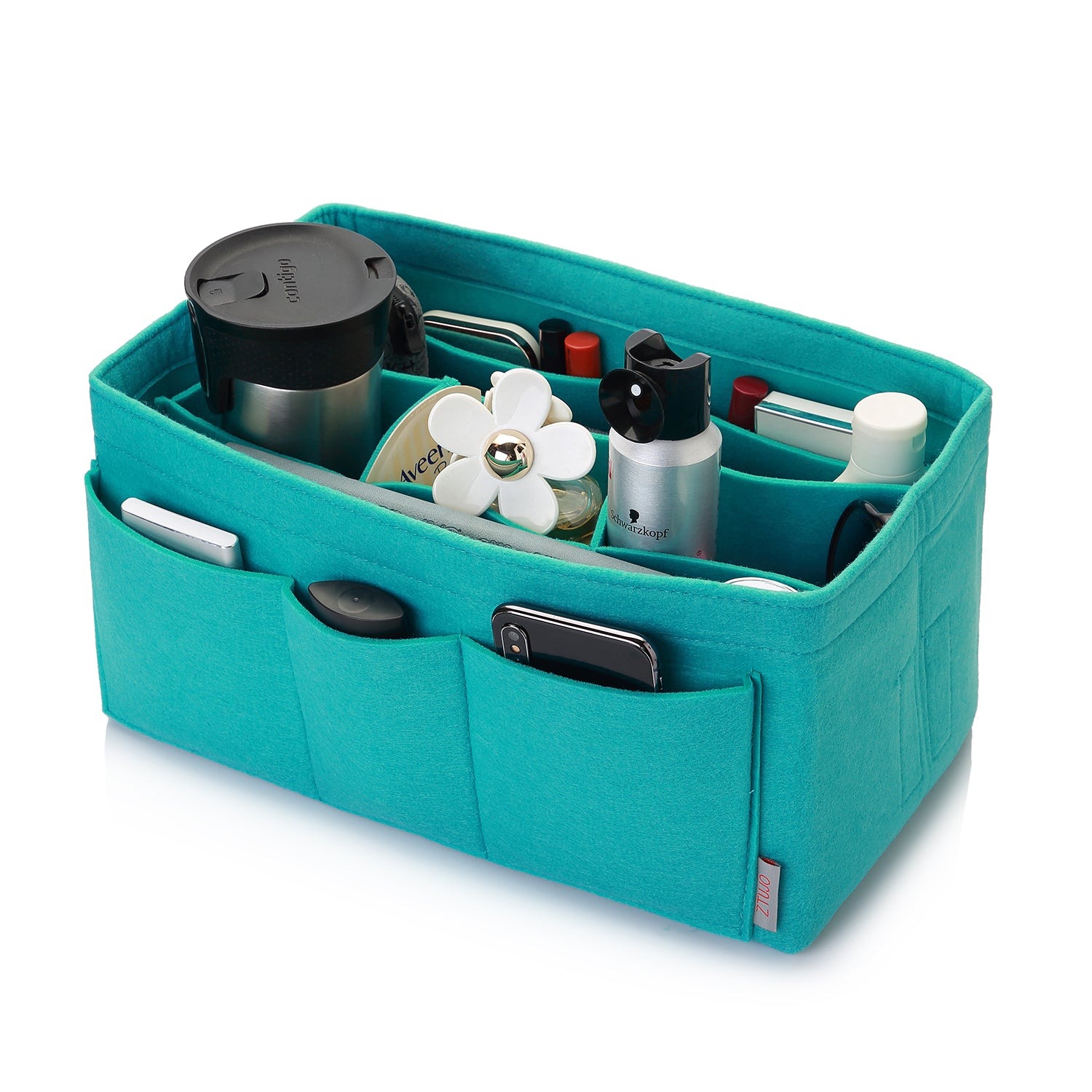Filzeinlage-Beutelorganizer für Handtasche – Passt für LV Speedy 25 / 30 / 35 / 40, Neverfull MM / GM product image 97