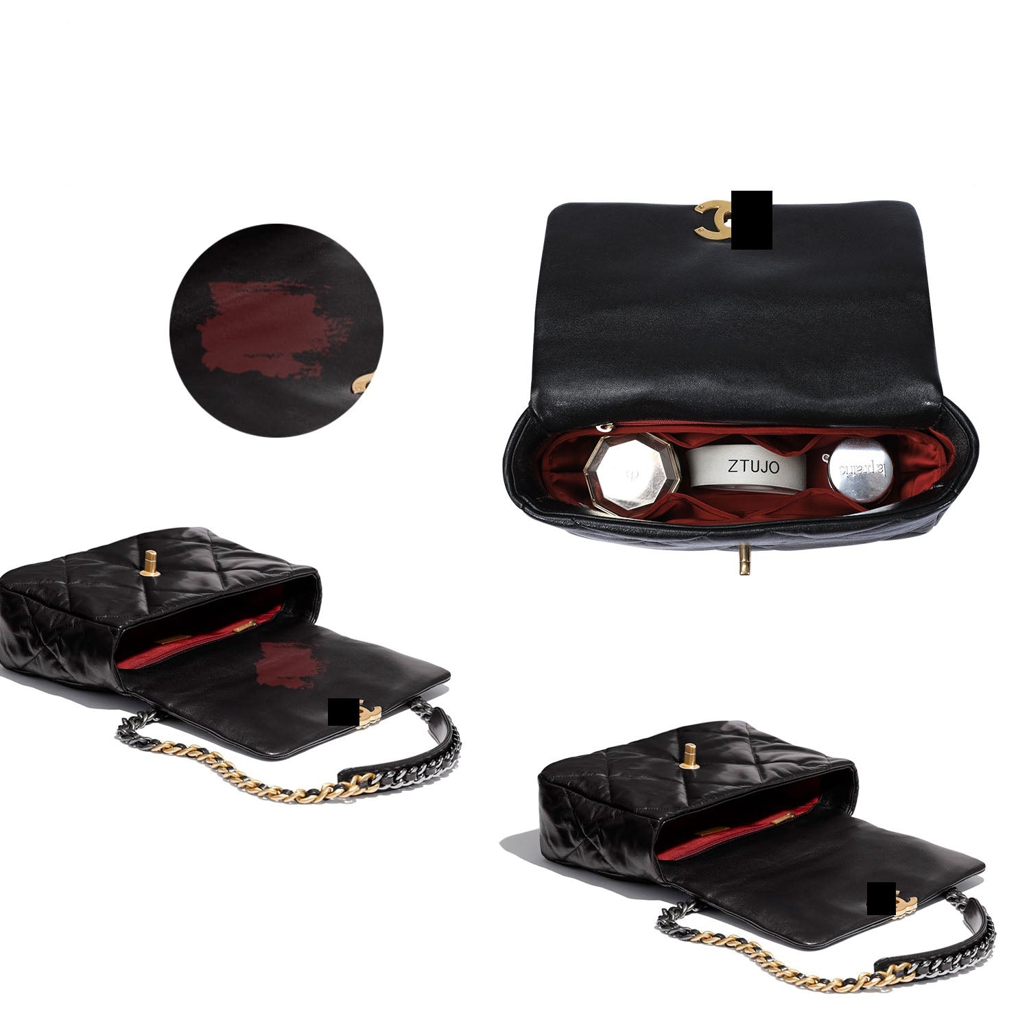 INNERBAG Purse Organizer für Chanel 19 Flap Bag 26cm / 30cm / 36cm product image 4