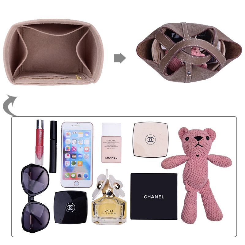 Premium Geldbörsen-Organizer für Hermes Picotin 18 / 22 / 26 – 6 Fächer, YKK-Reißverschluss product image 4