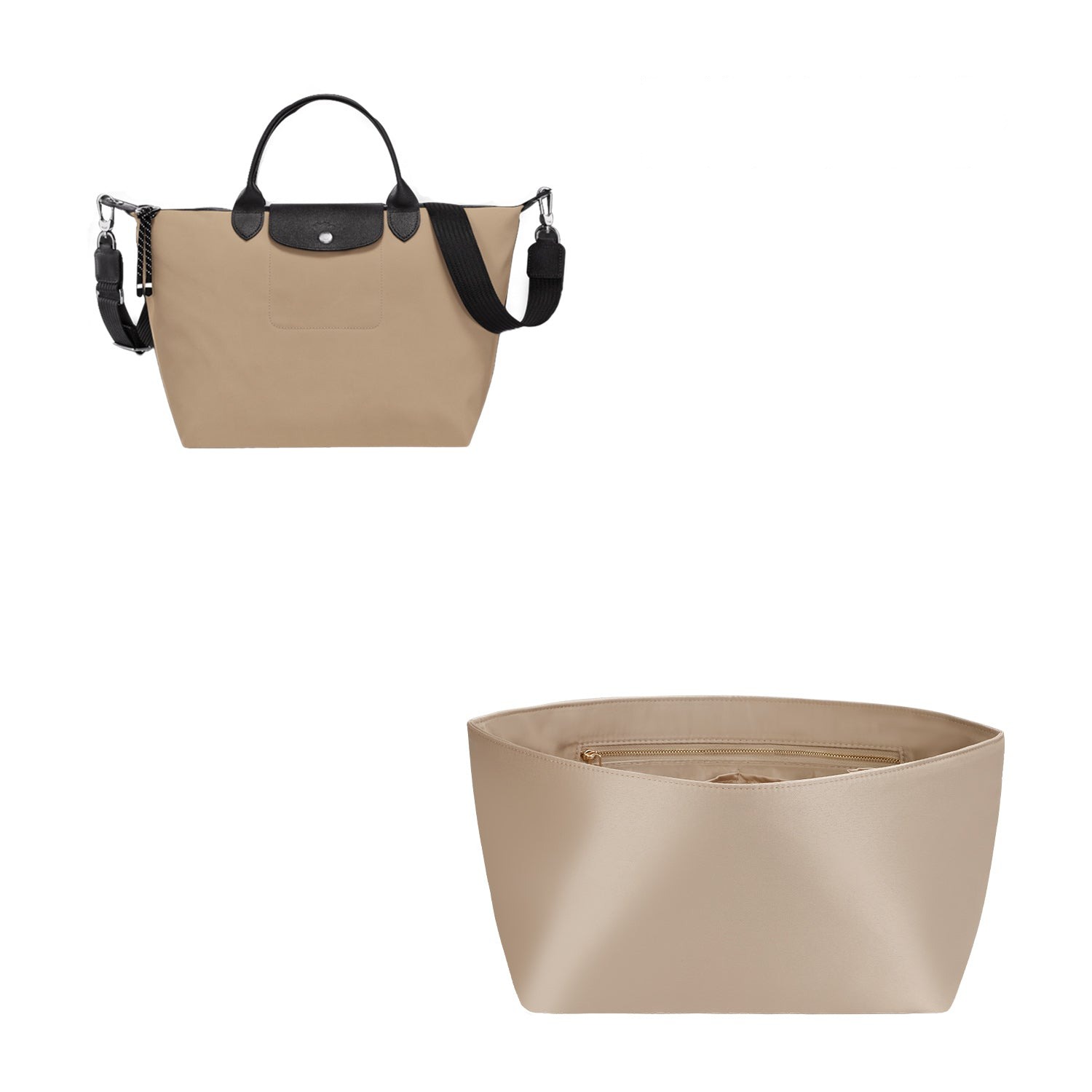 Seidiger Taschenorganizer für Longchamp Le Pliage Energy Tote Bag XS / S / L / XL product image 2