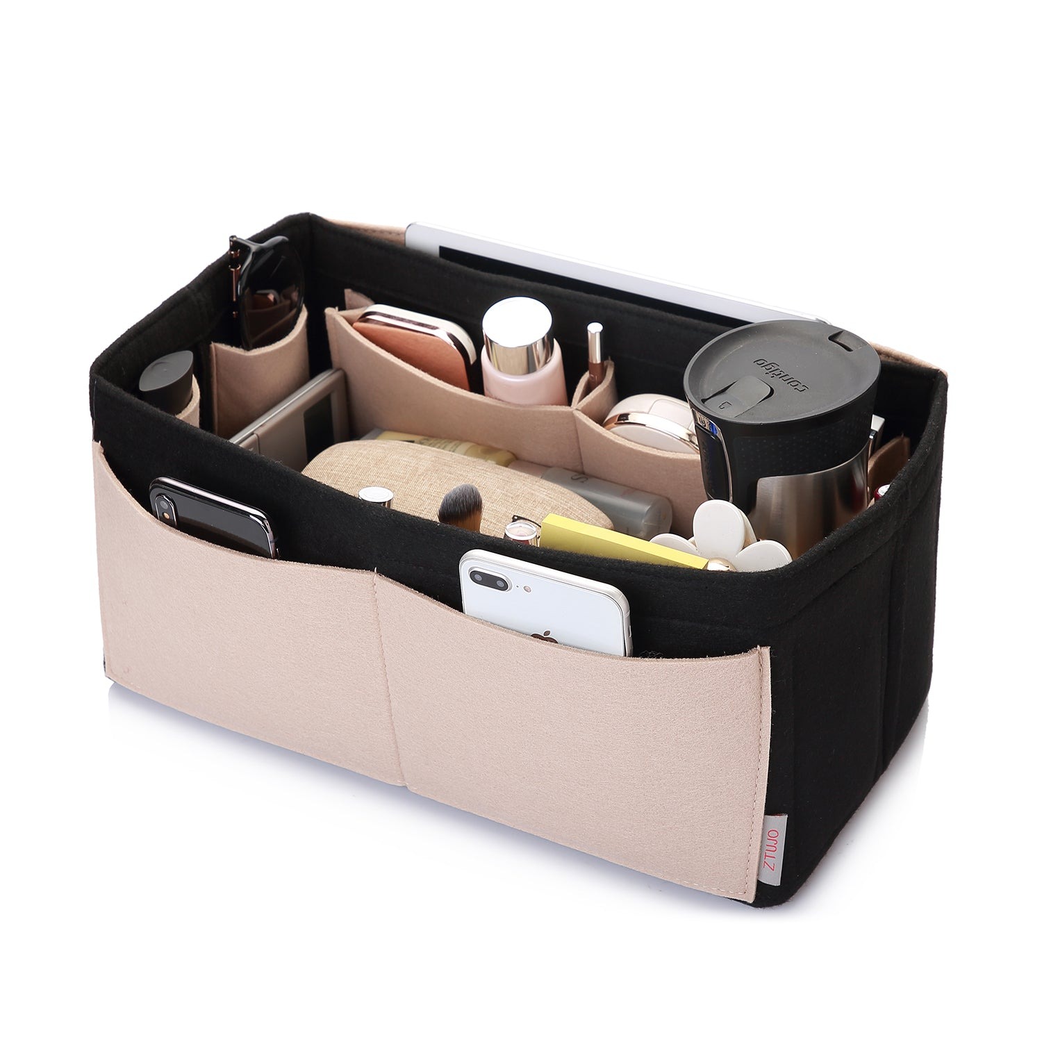 Filz Handtaschen-Organizer – Extra Large (passt für Speedy 40 / Neverfull GM) product image 43