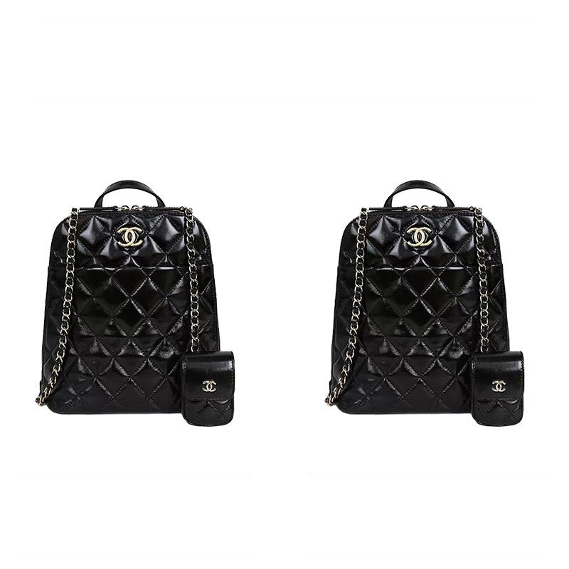 Premium Geldbörsen-Organizer für Chanel 22A Rucksack – Schwarz / Individuelle Farbe product image 6
