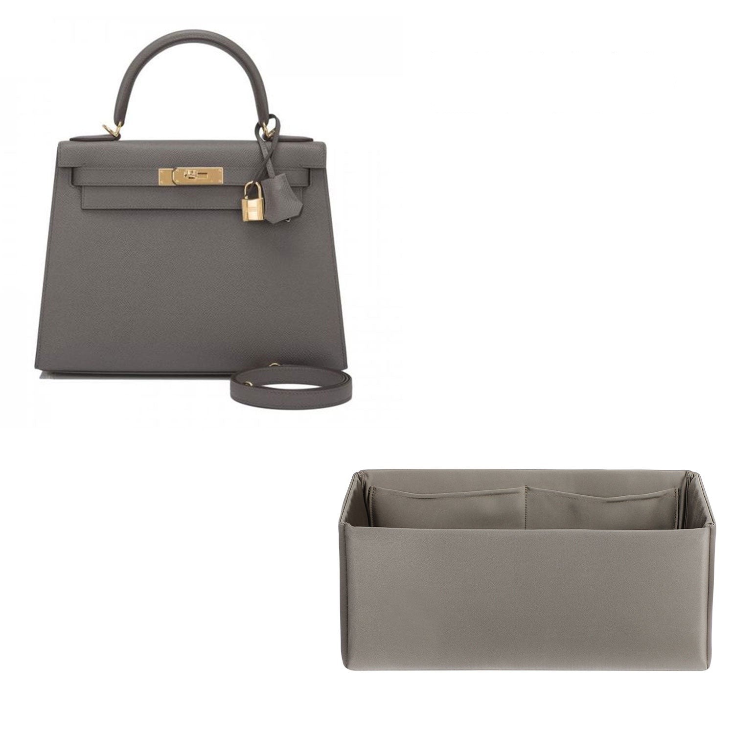 Seiden- und Satin-Organizer für Hermes Kelly 25 / 28 / 32 / 35 / 40 product image 9