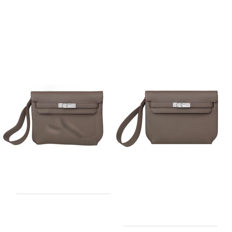 Premium Geldbörsen-Organizer für Hermes Kelly Depeches 25 / 36 – in Elephant Grey oder individueller Farbe product image 5