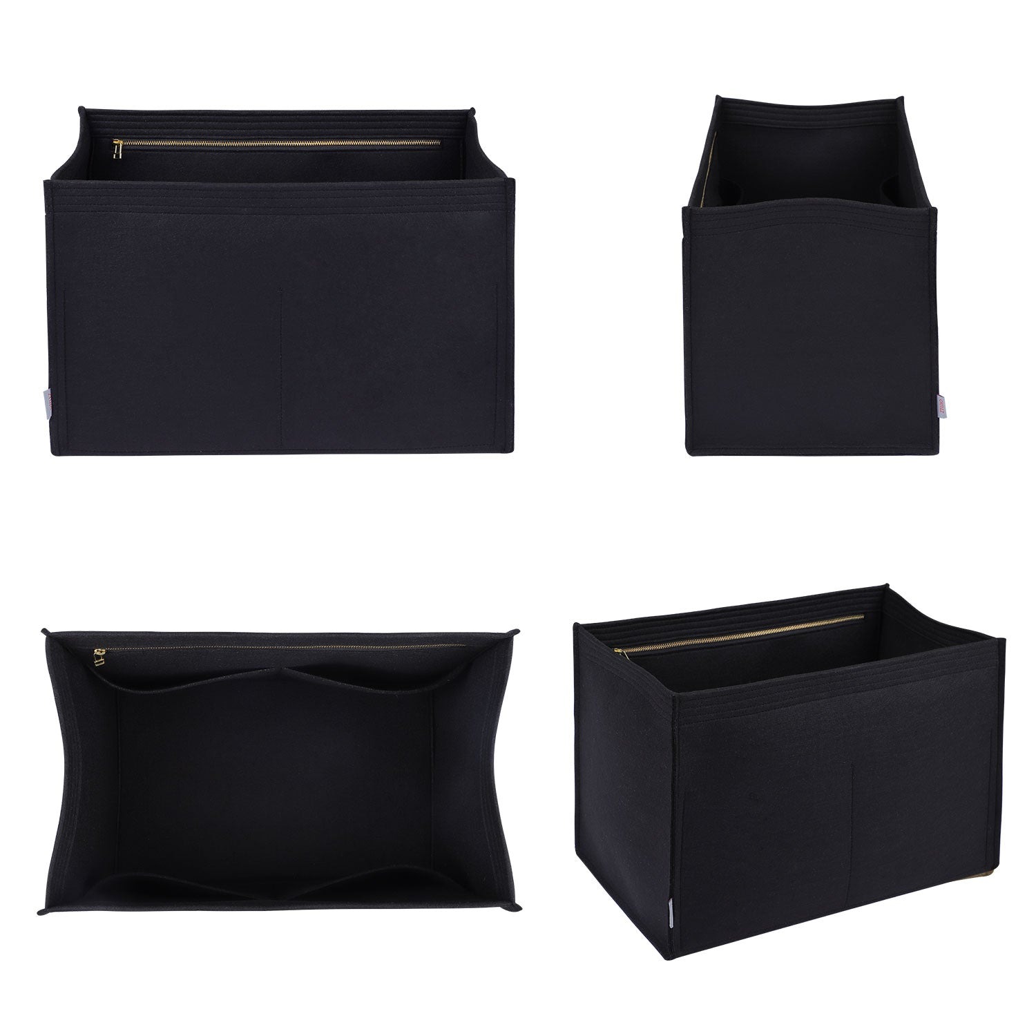 Premium Handtaschen-Organizer für Hermes HAC 40 – 5-tascheiger Filz-Einsatz product image 2